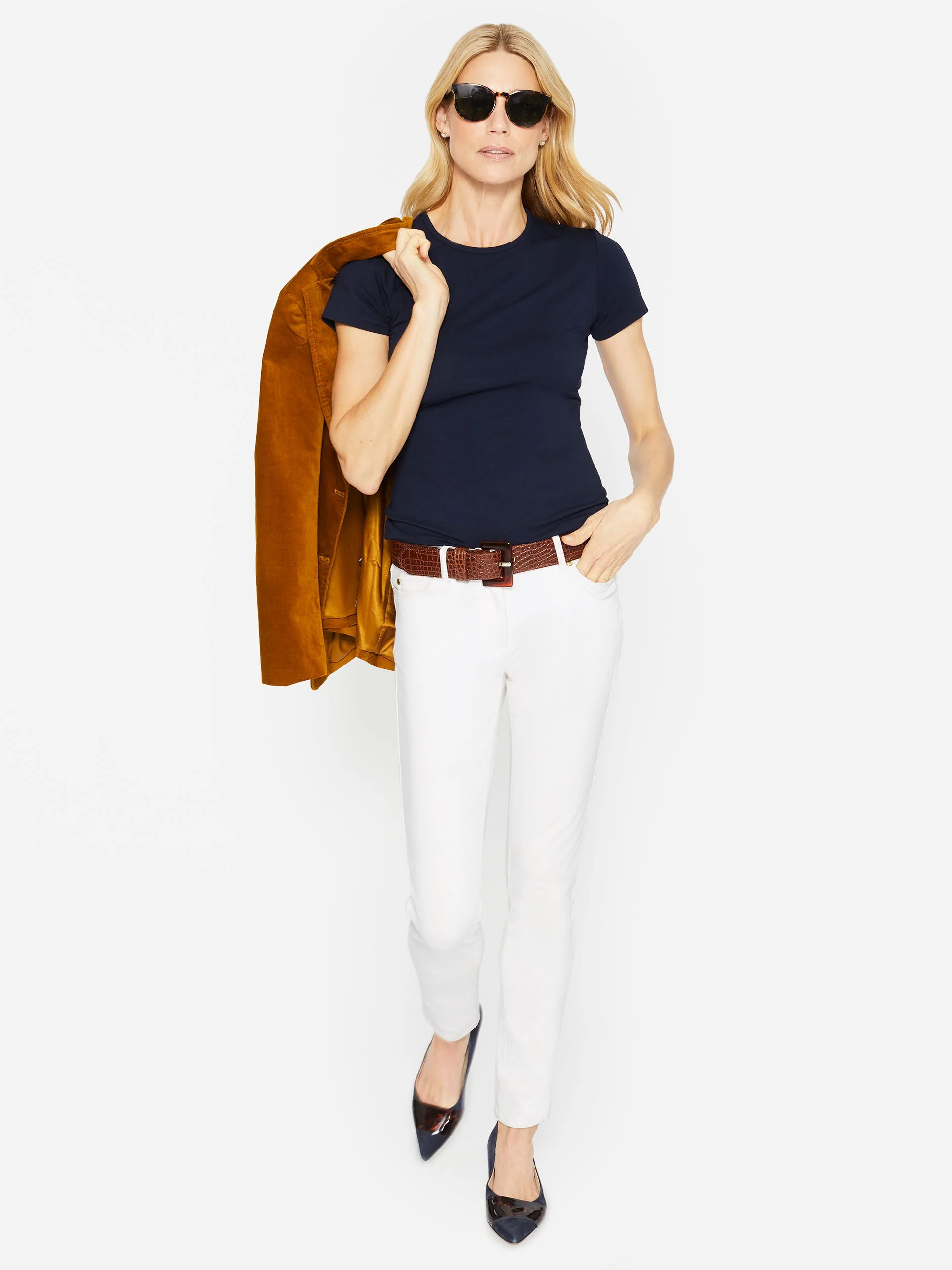 Allie Cap Sleeve Tee - Image 3