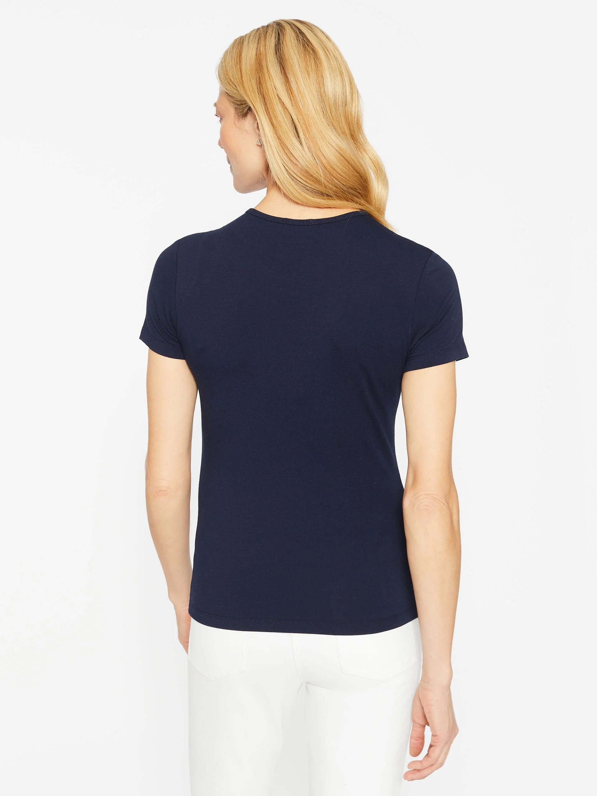 Allie Cap Sleeve Tee - Image 4