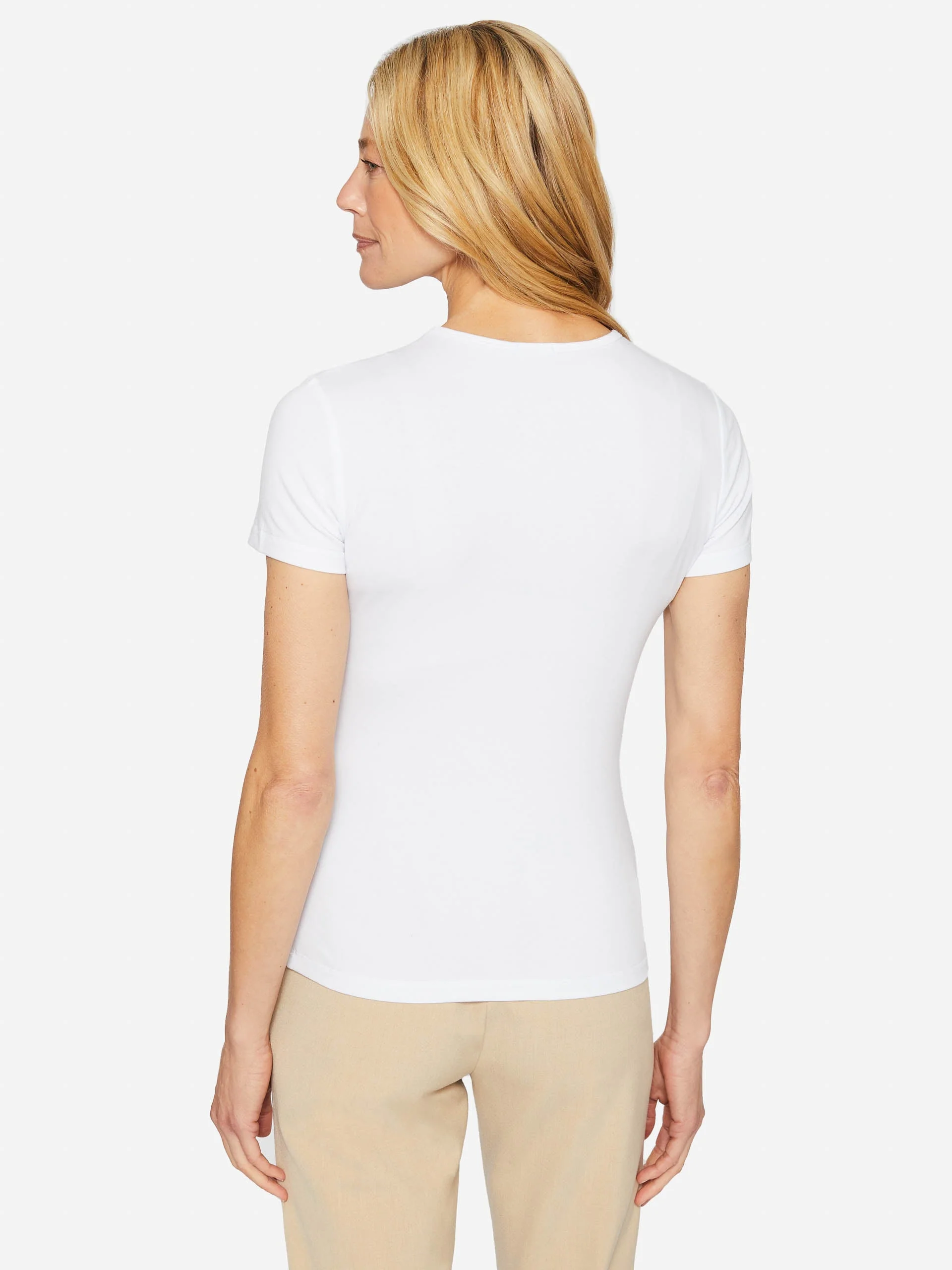 Allie Cap Sleeve Tee - Image 5