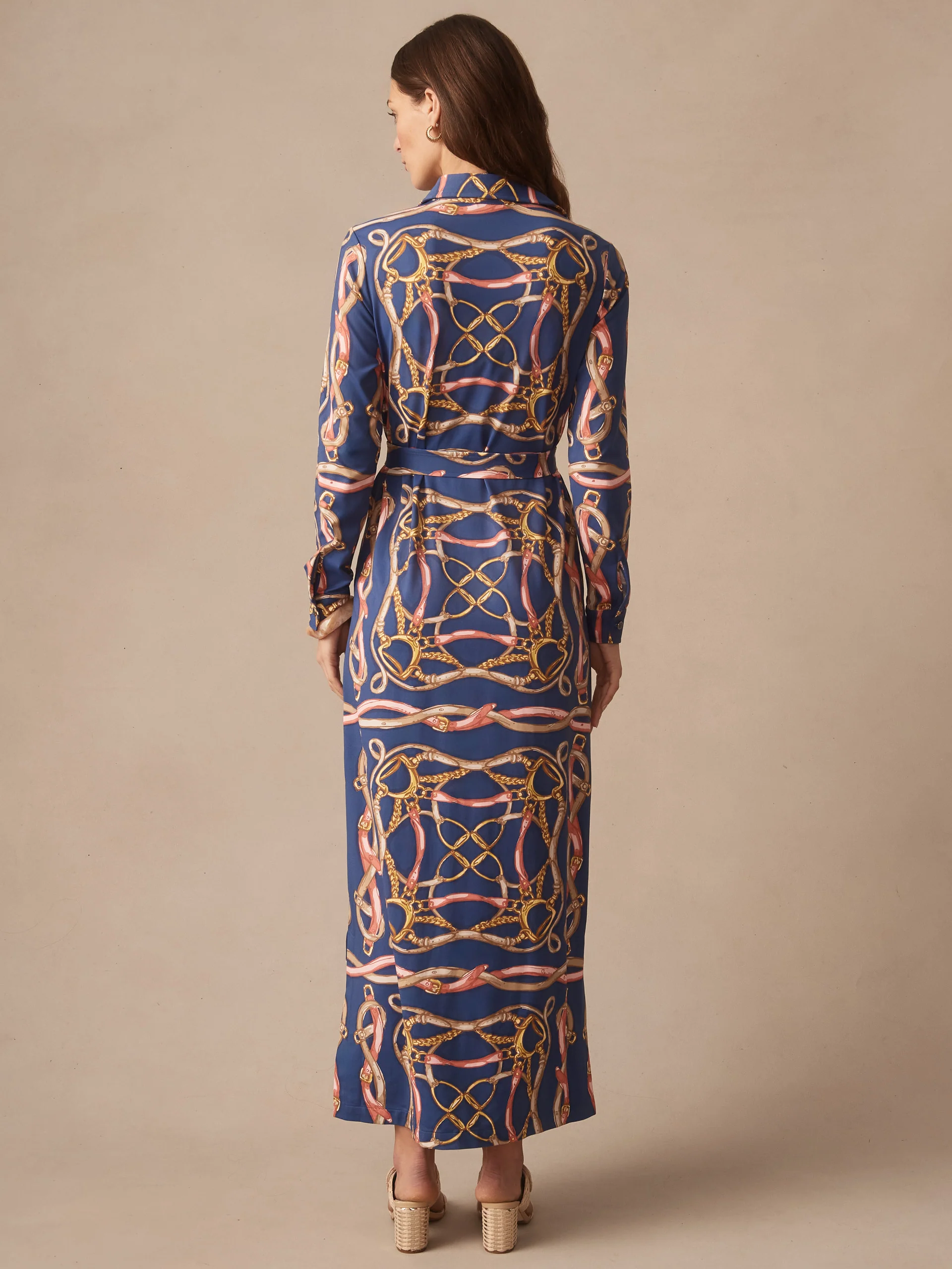 Amory Maxi Dress in Mega Riding Lessons - Image 3