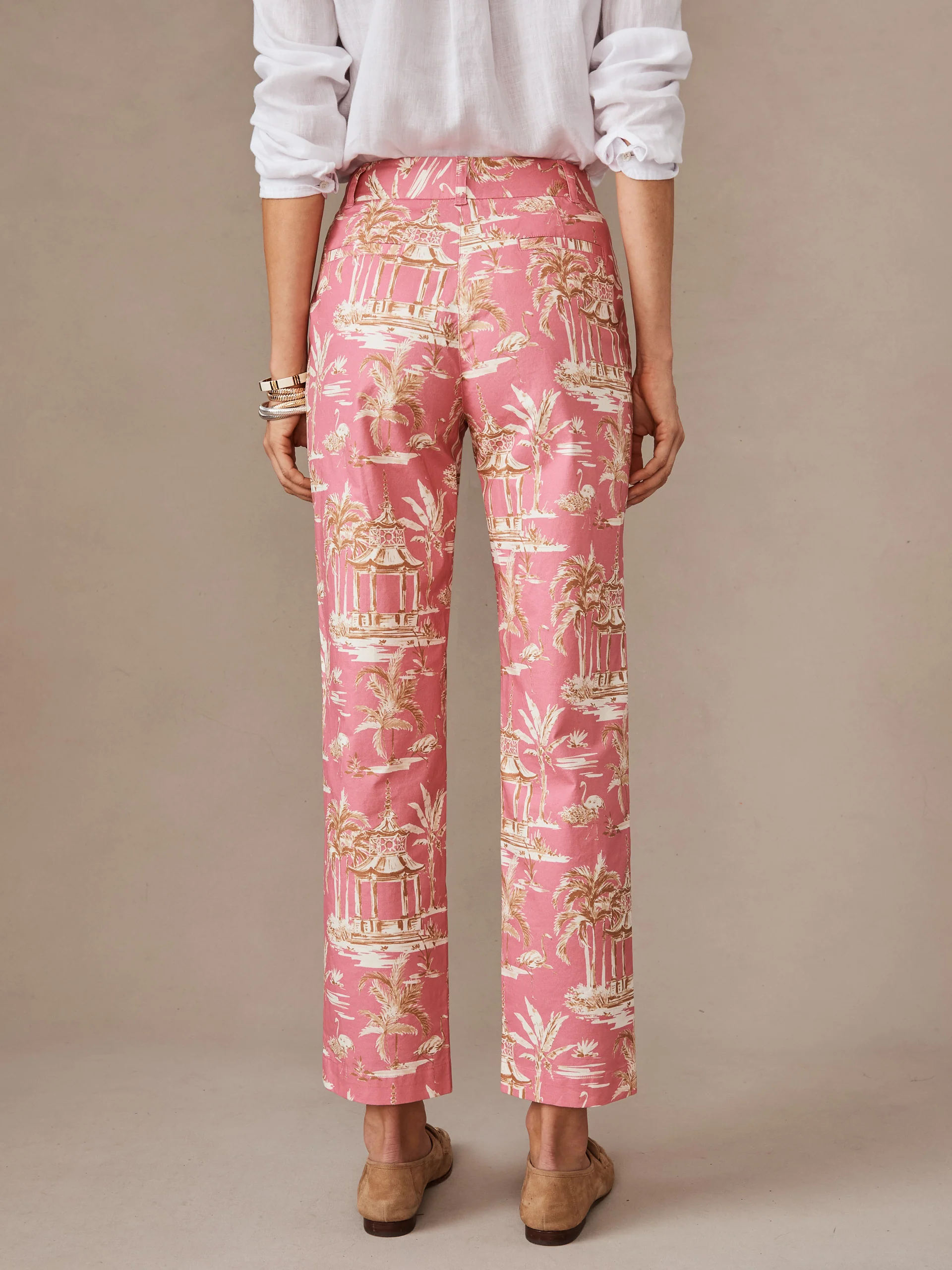 Avery Pants in Parisian Pergola - Image 4