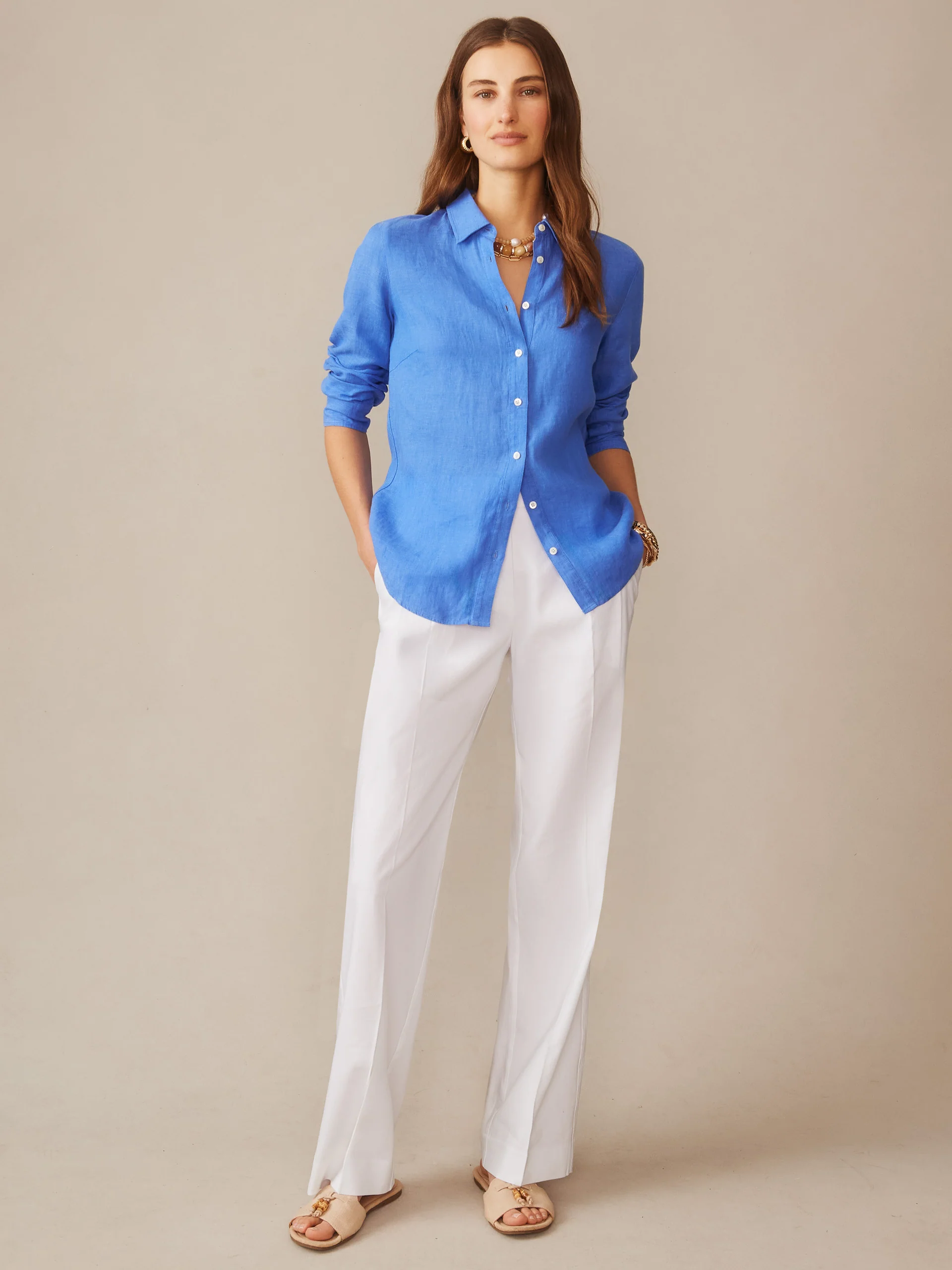 Britt Linen Shirt - Image 4
