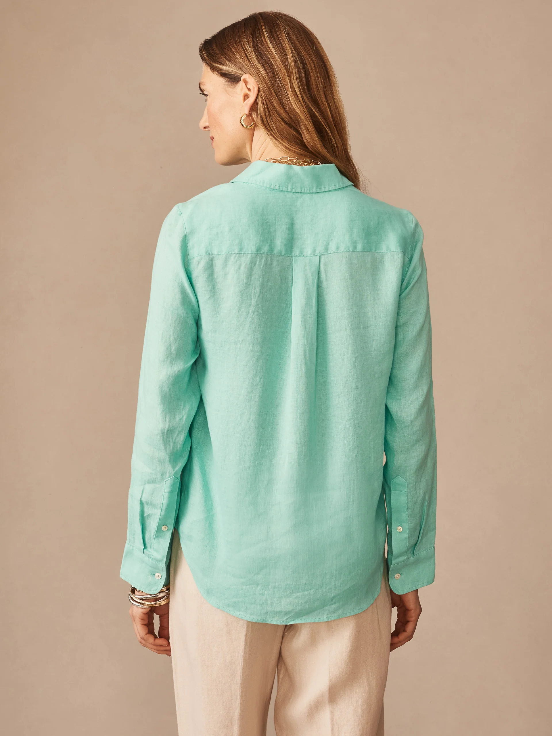 Britt Linen Shirt - Image 3