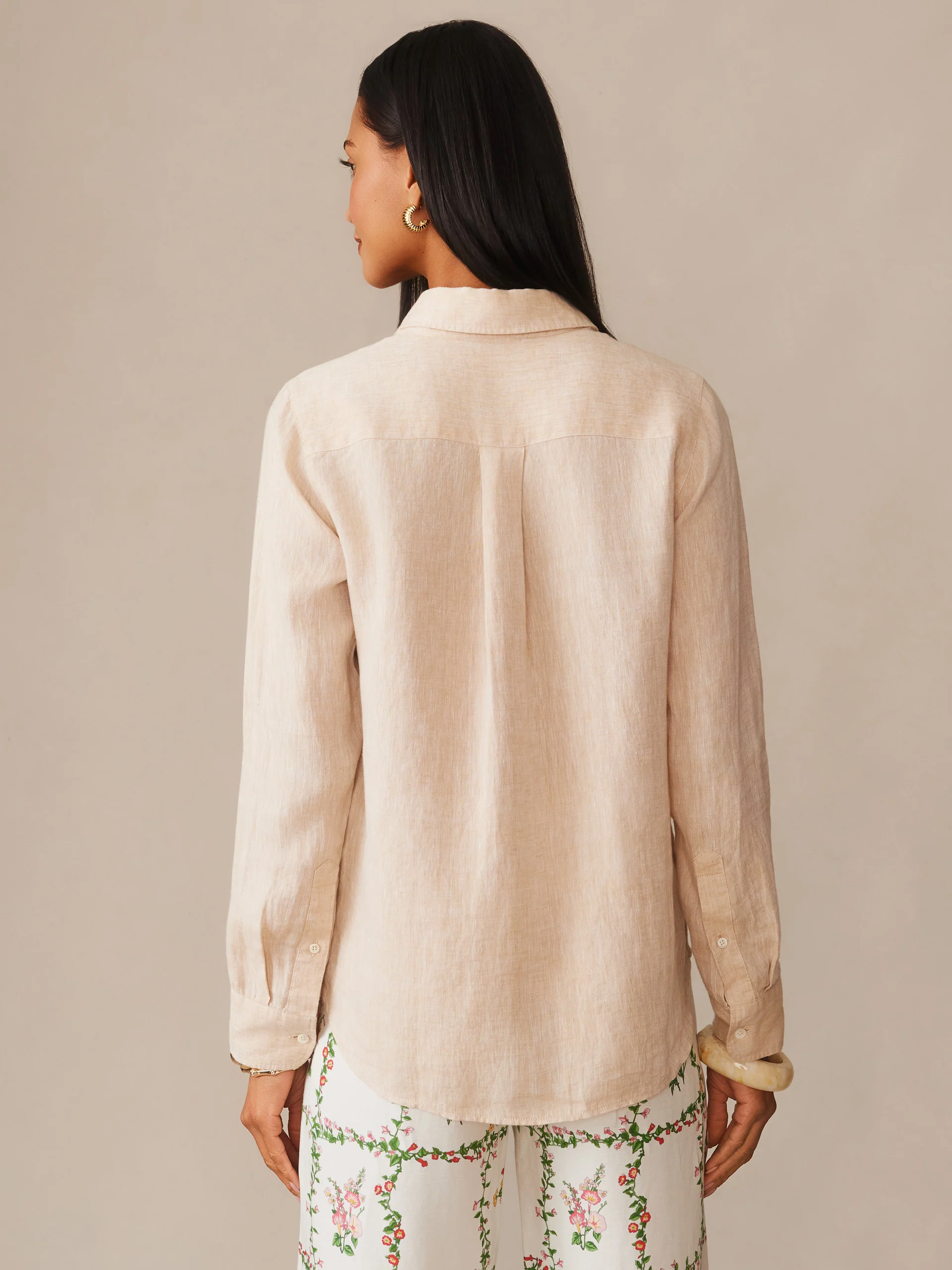 Britt Linen Shirt - Image 3