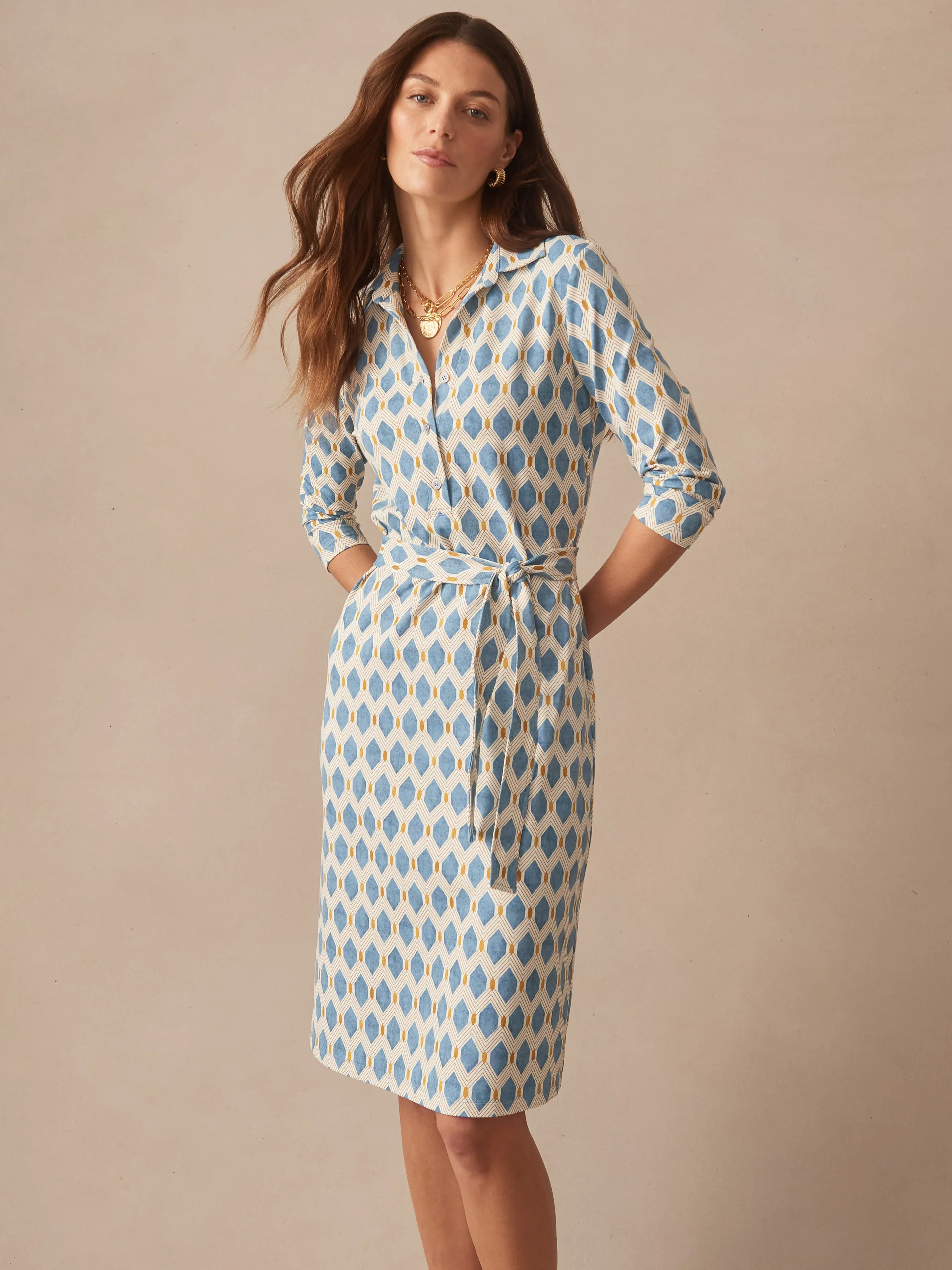 Calla Dress in Mini Beekeeper - Image 3