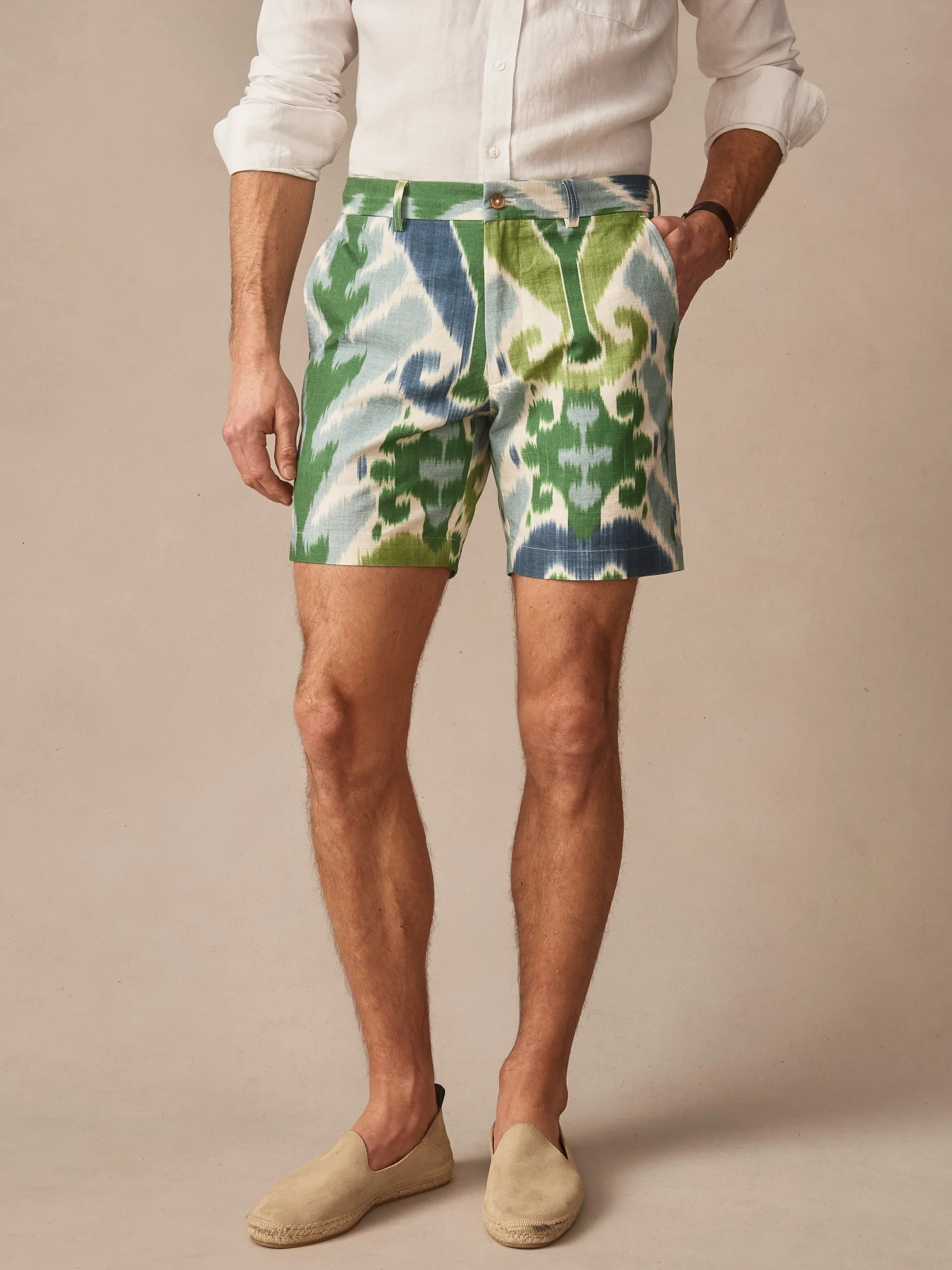 Chatham Shorts in Ikat - Image 3