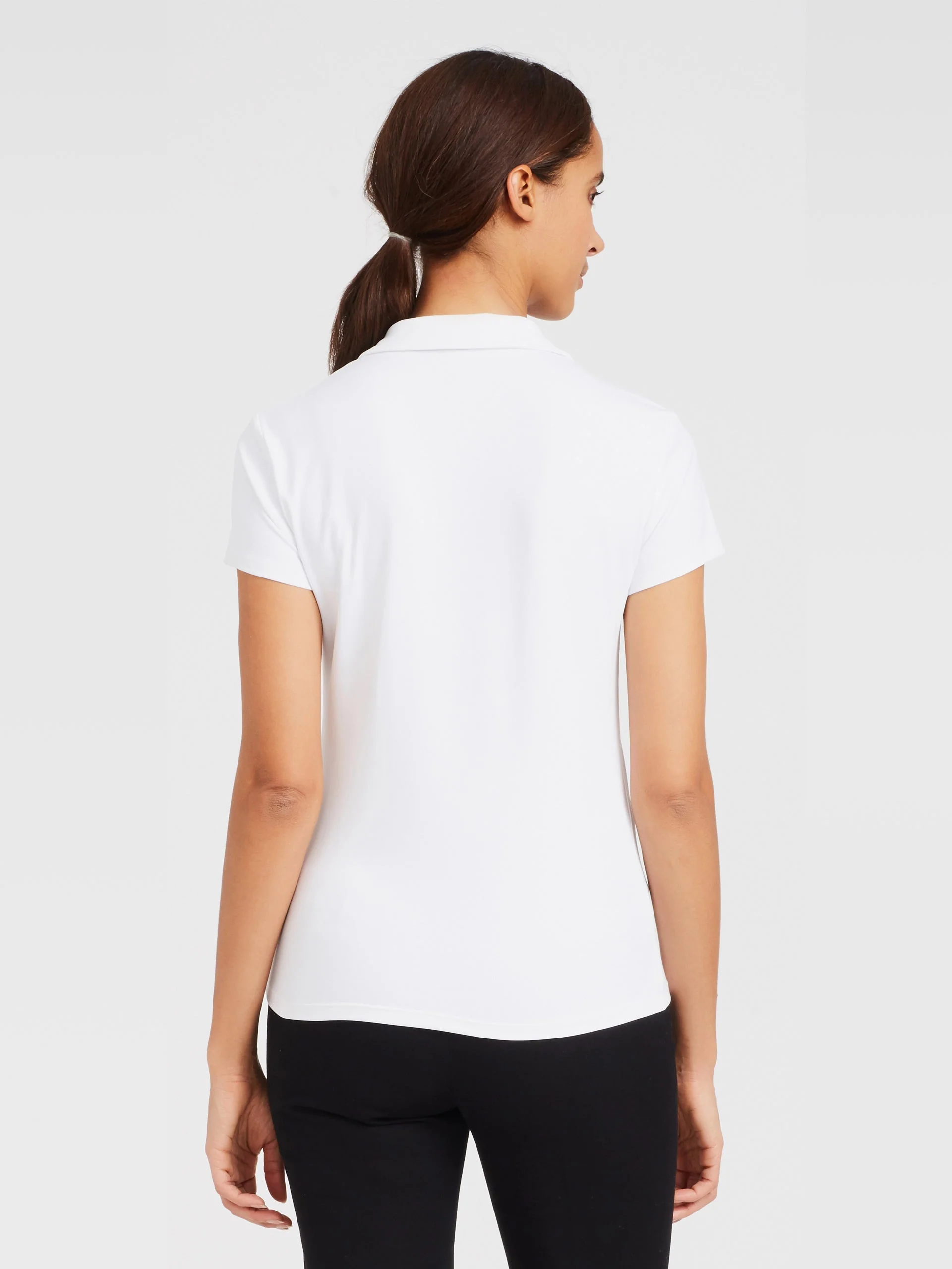 Court Cap Sleeve Polo - Image 3