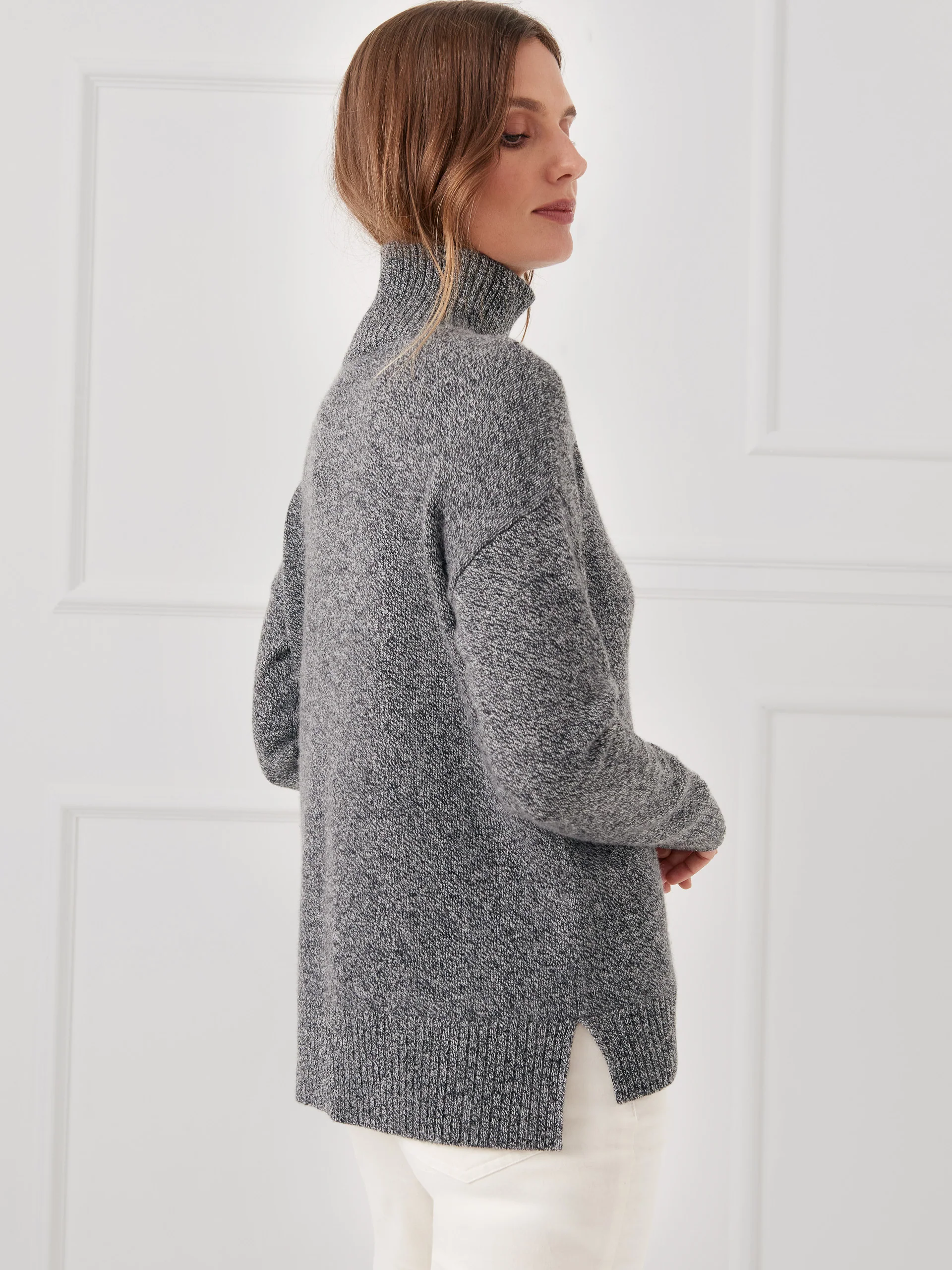Dina Cashmere Turtleneck - Image 4