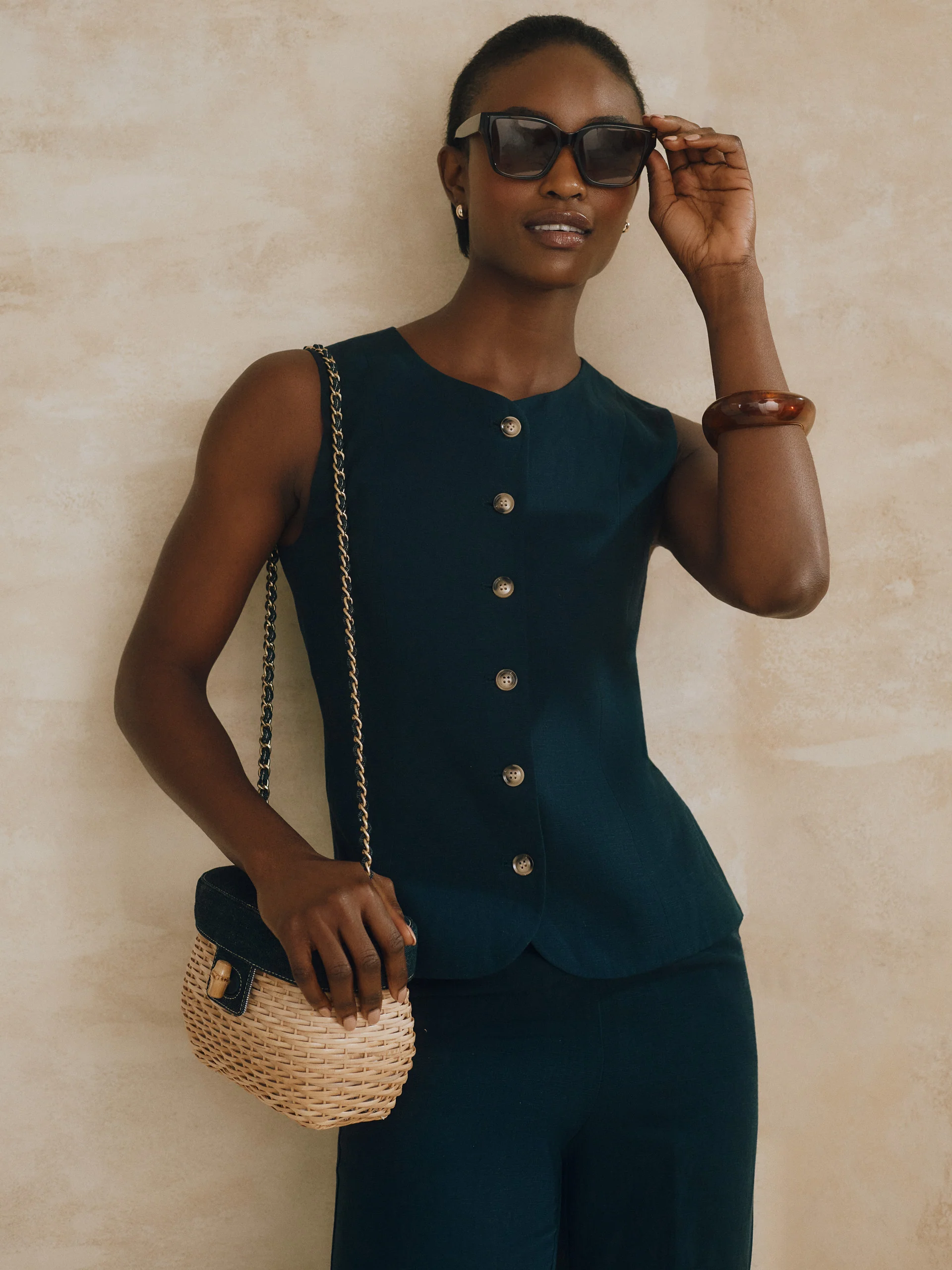 Diya Sunglasses in Tortoise - Image 3