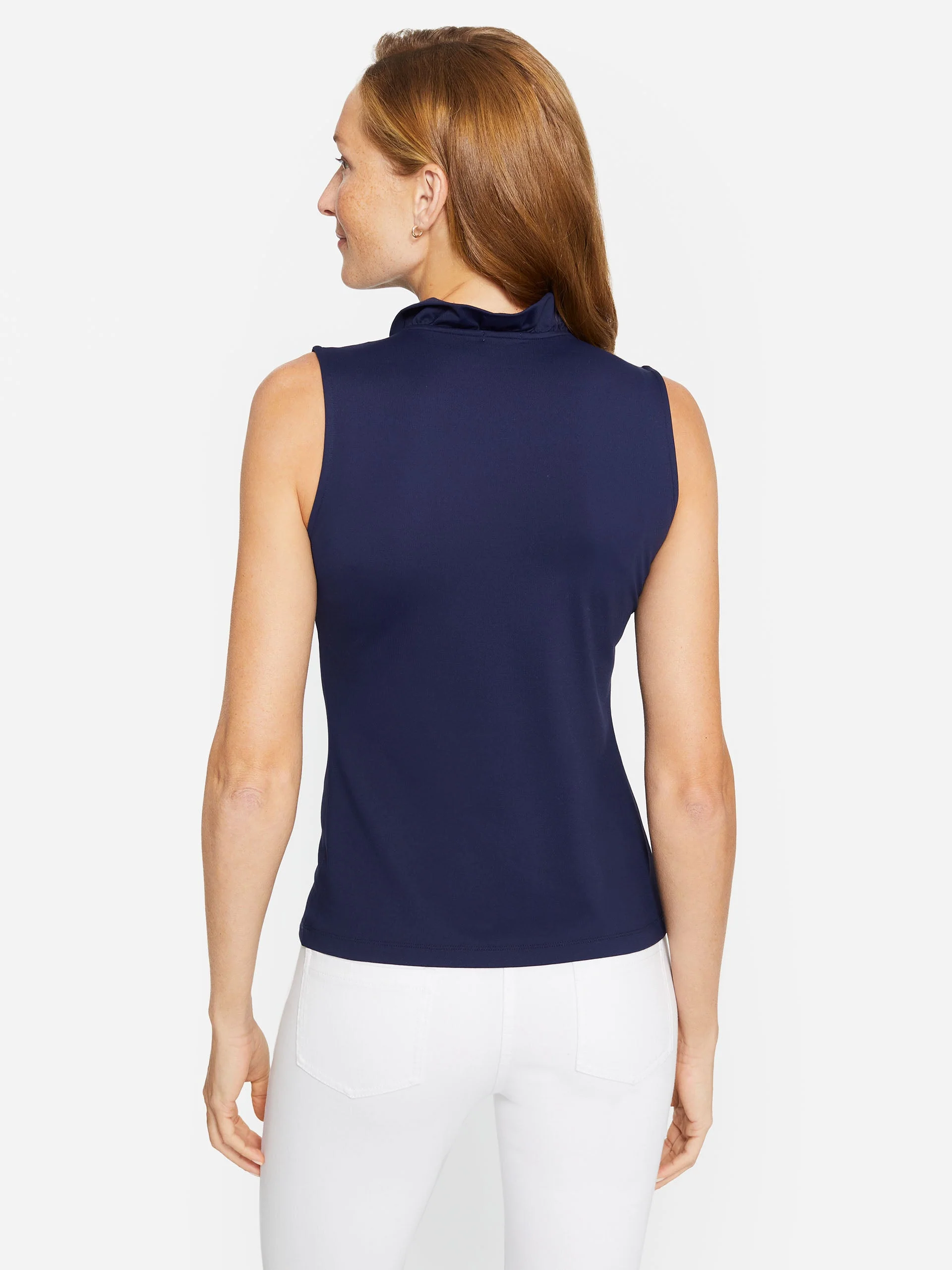 Durham Sleeveless Ruffle Top - Image 3