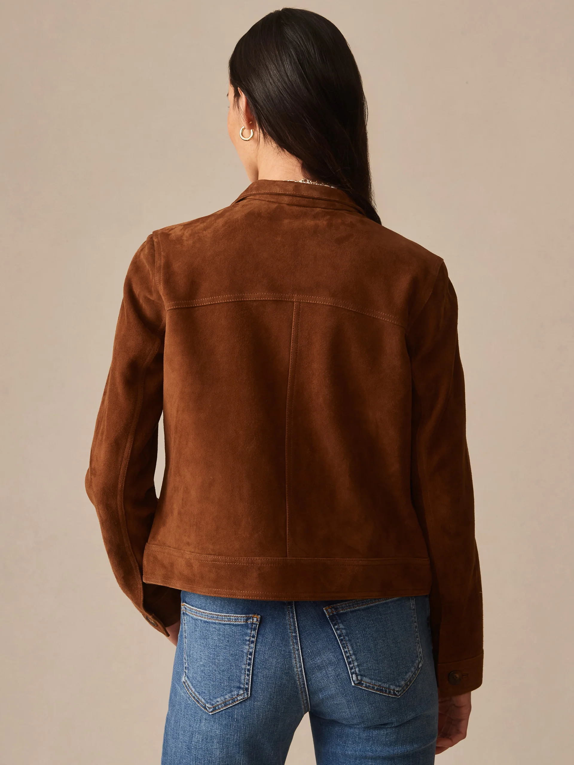 Frances Suede Jacket - Image 5