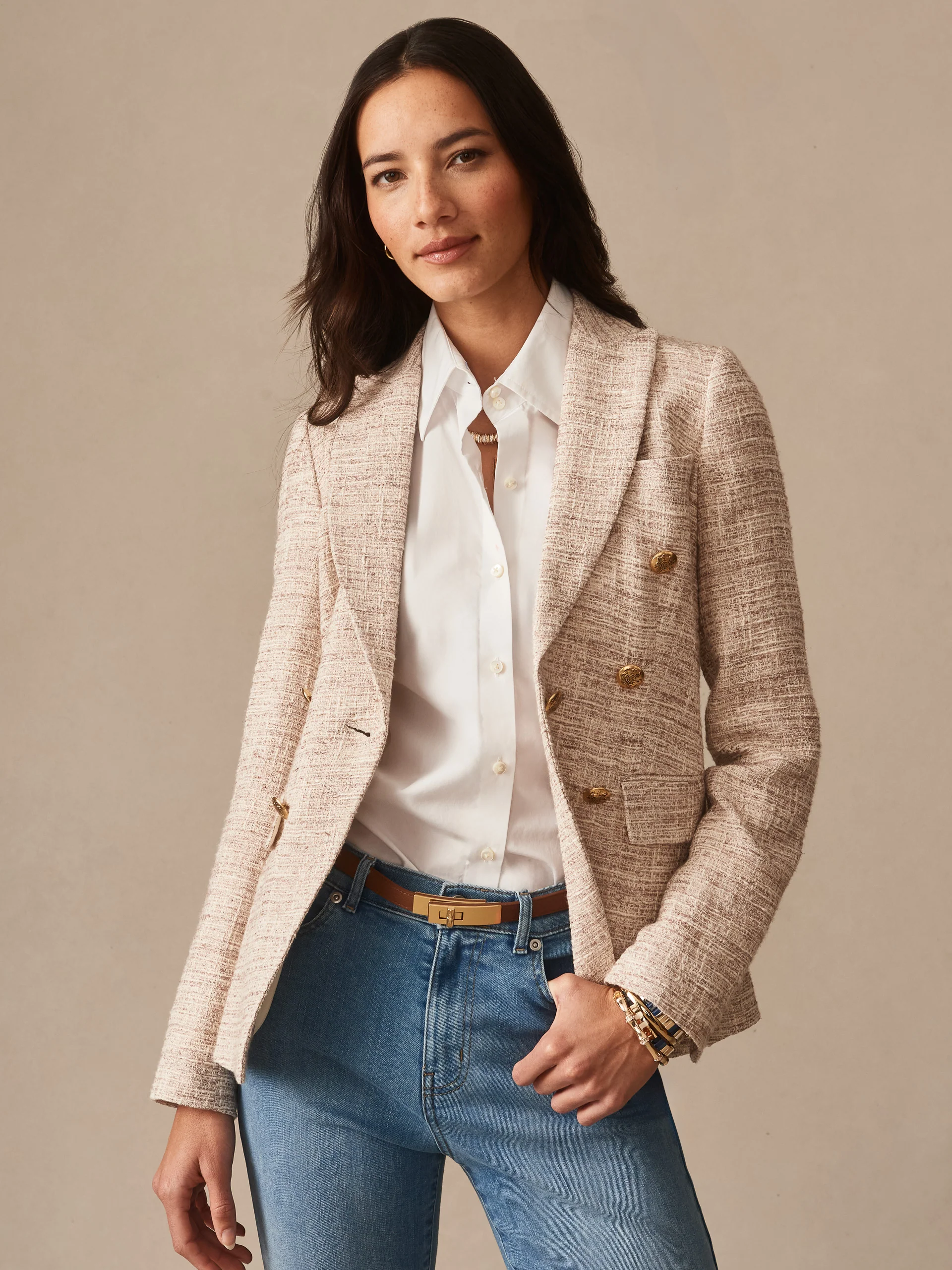 Genevieve Tweed Blazer - Image 3