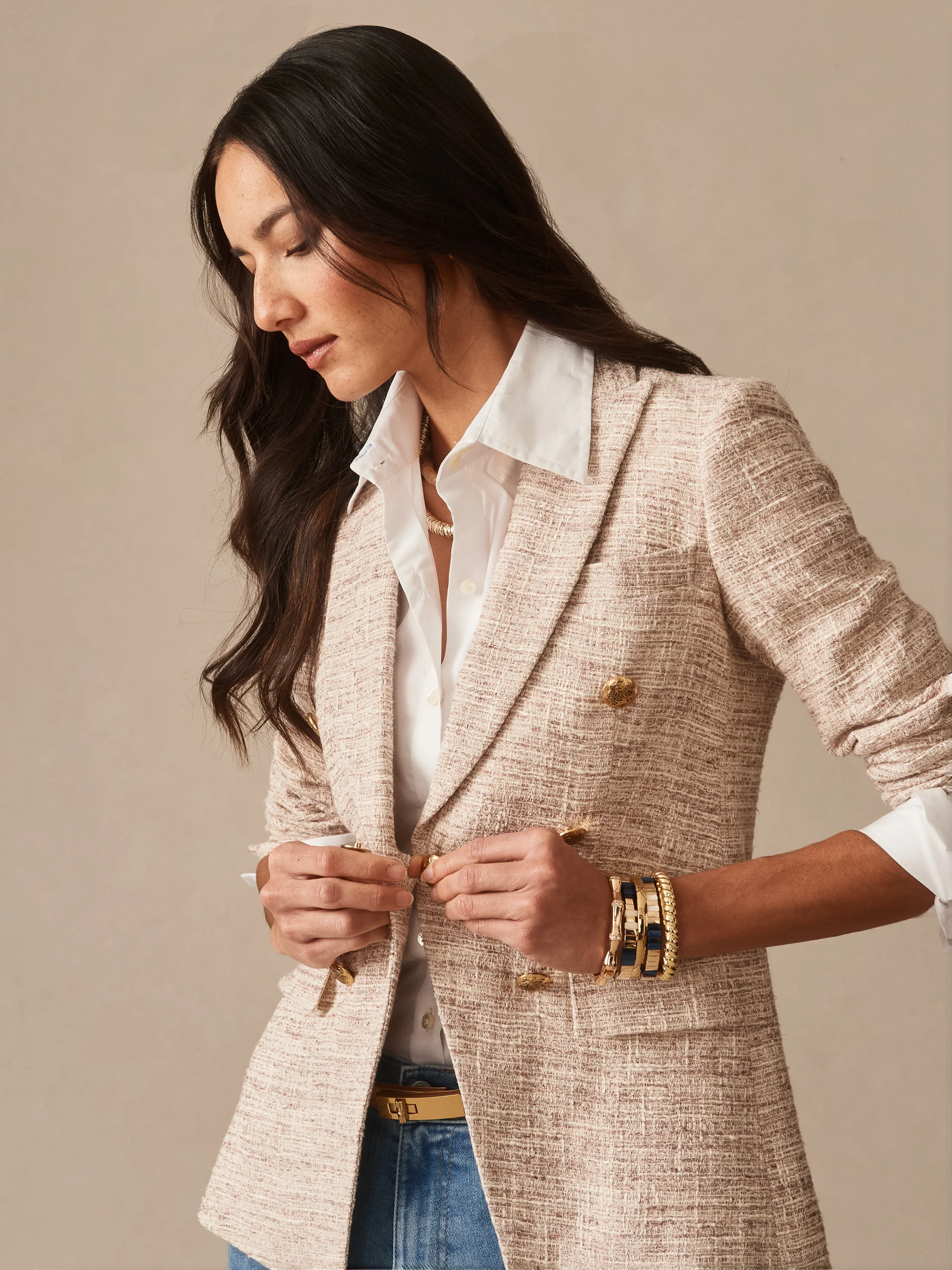 Genevieve Tweed Blazer - Image 4