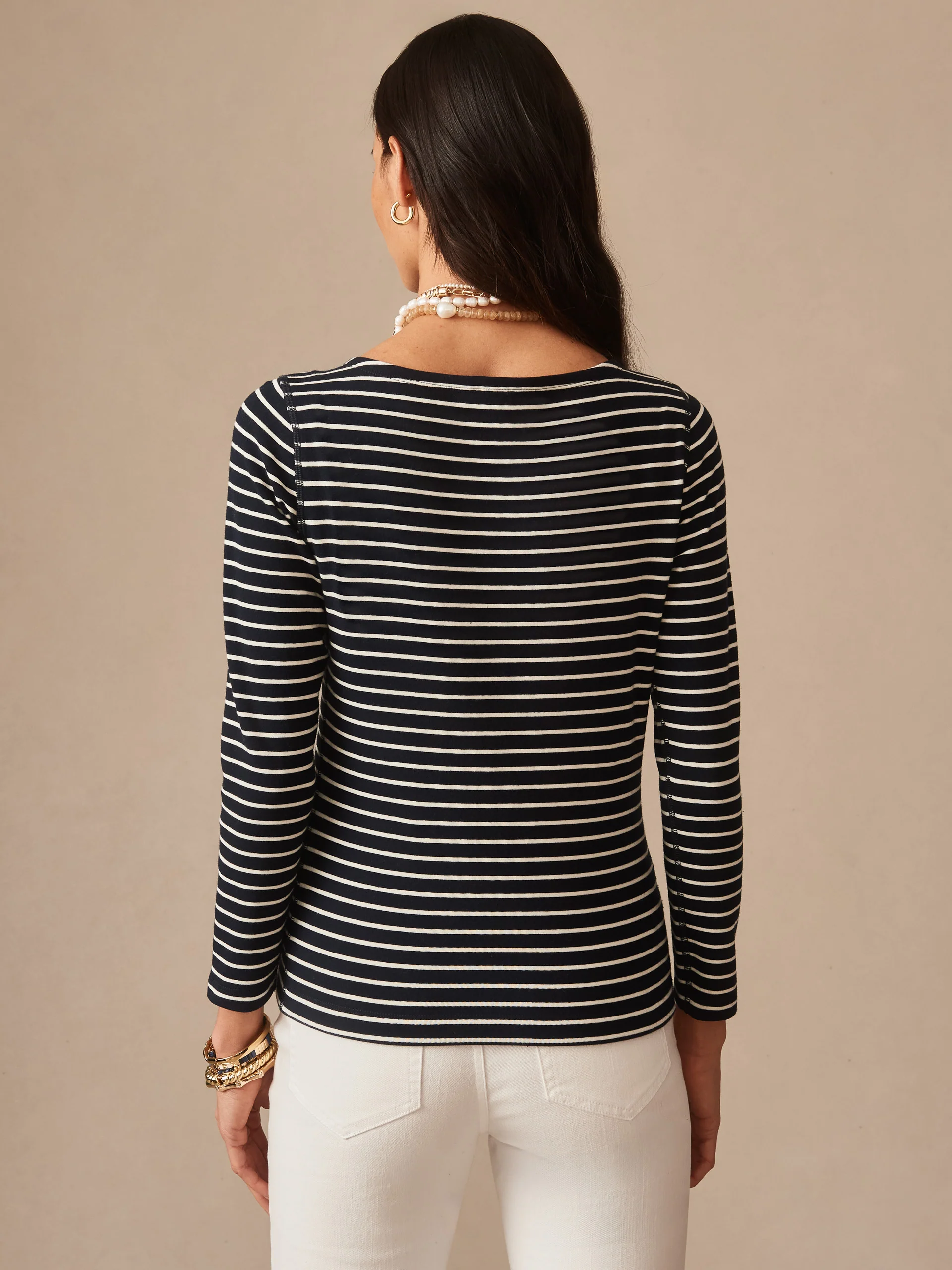 Goldie Tee in Stripe - Image 4