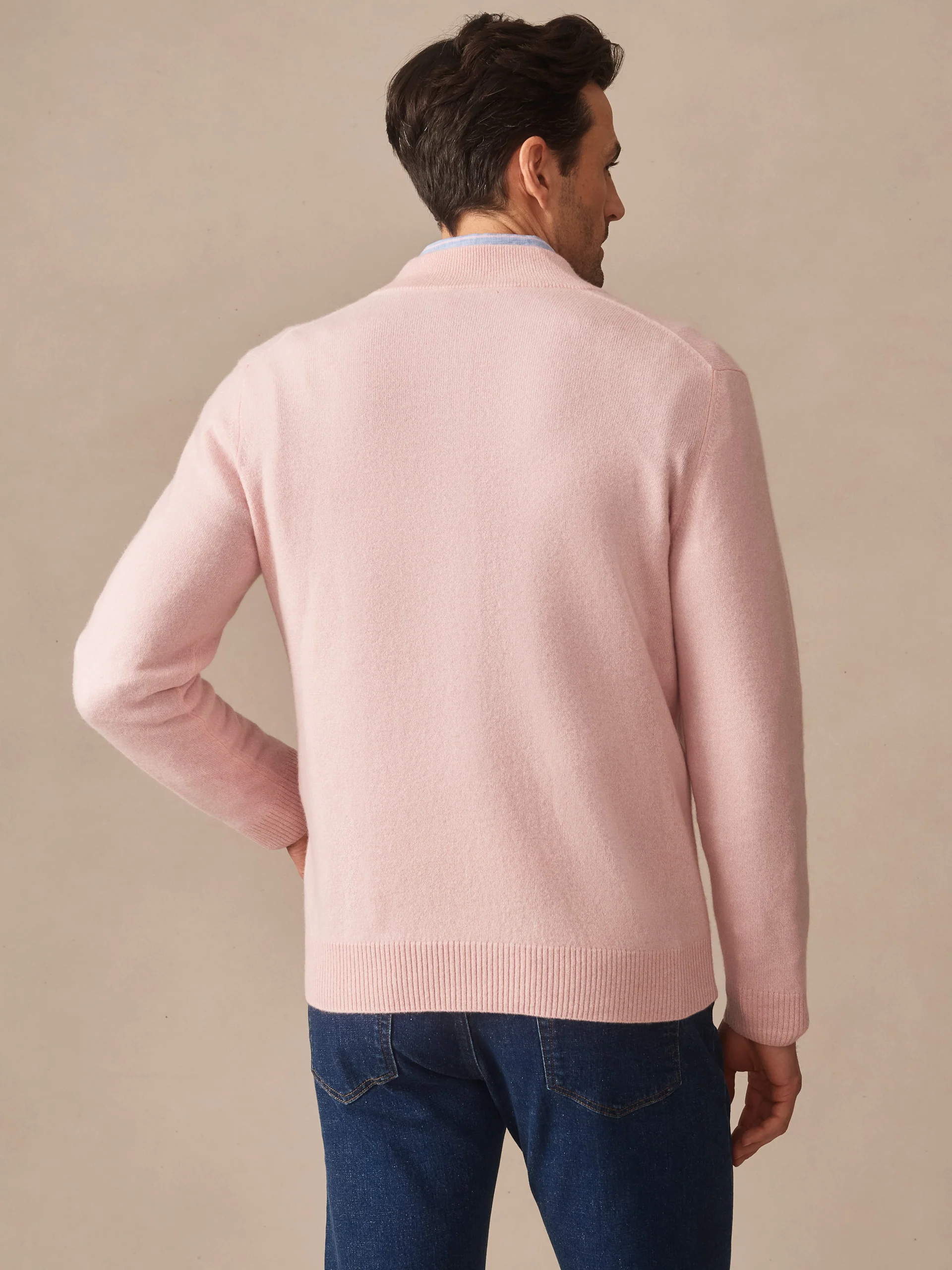 Twain Cashmere 1/4 Zip - Image 4
