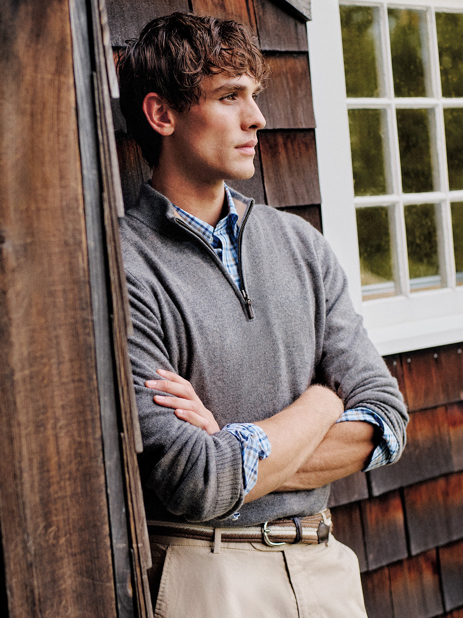 Henry Cashmere 1/4 Zip - Image 4