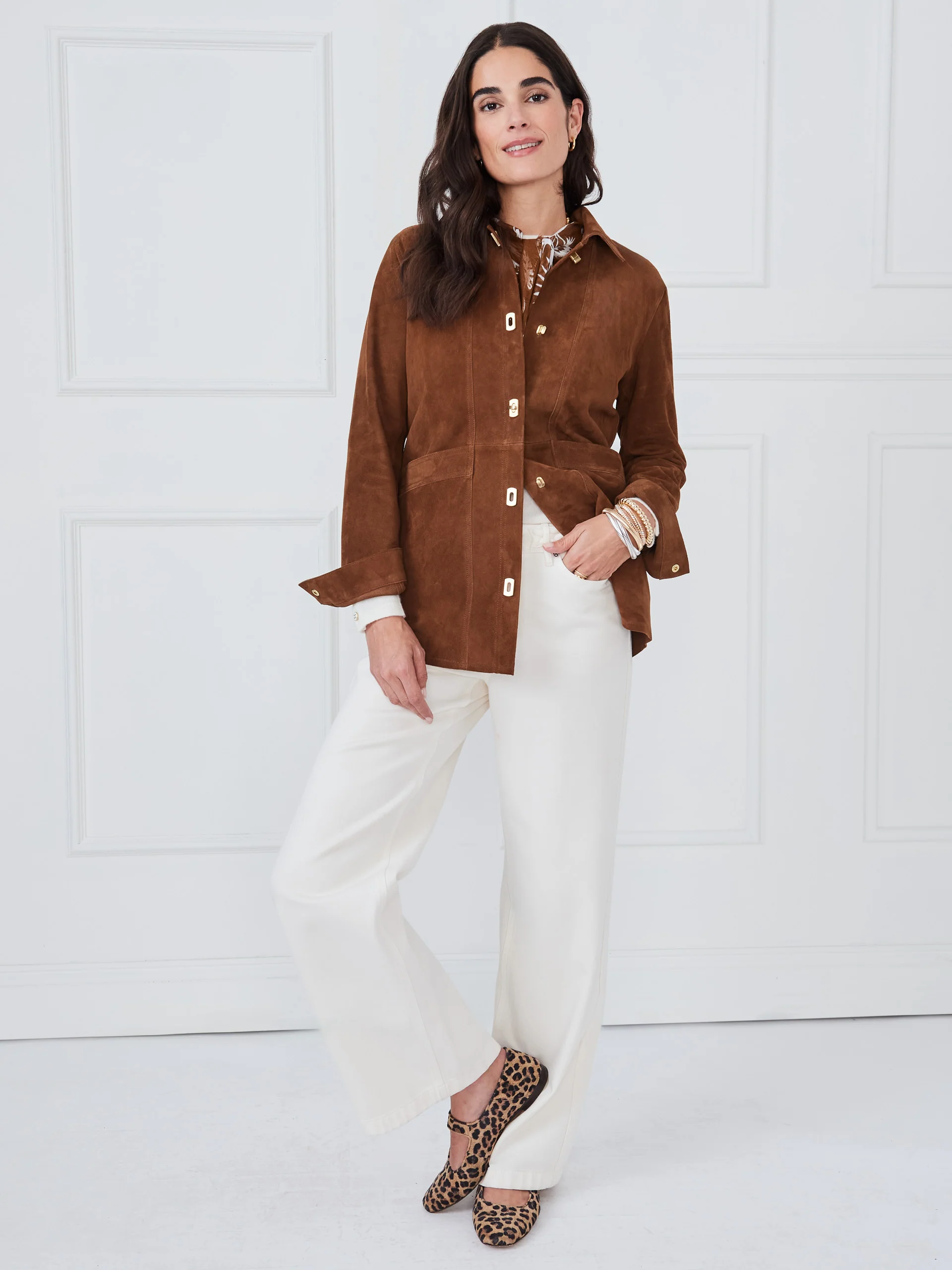 Kavya Suede Jacket - Image 3