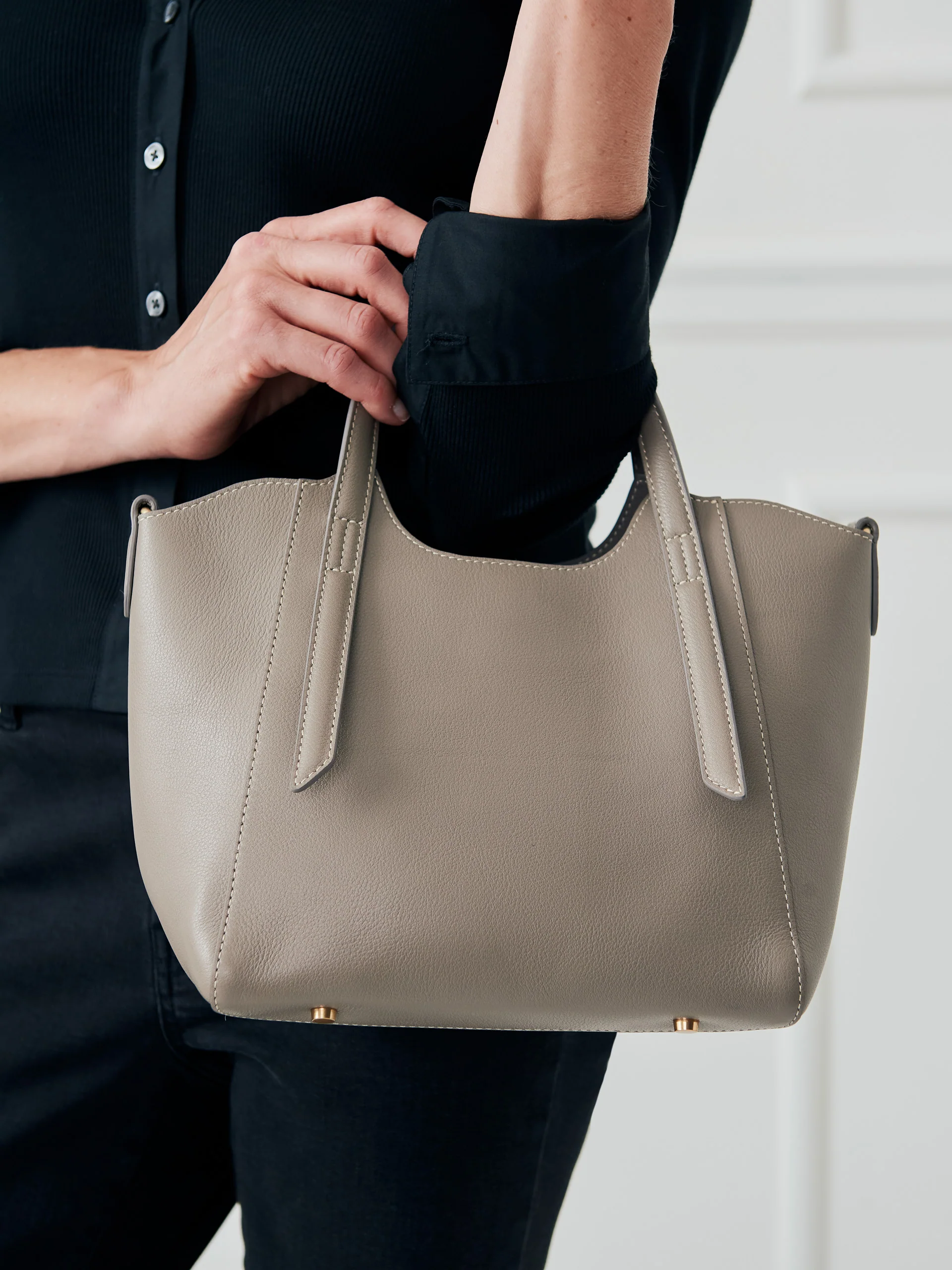Lane Leather Mini Tote - Image 3