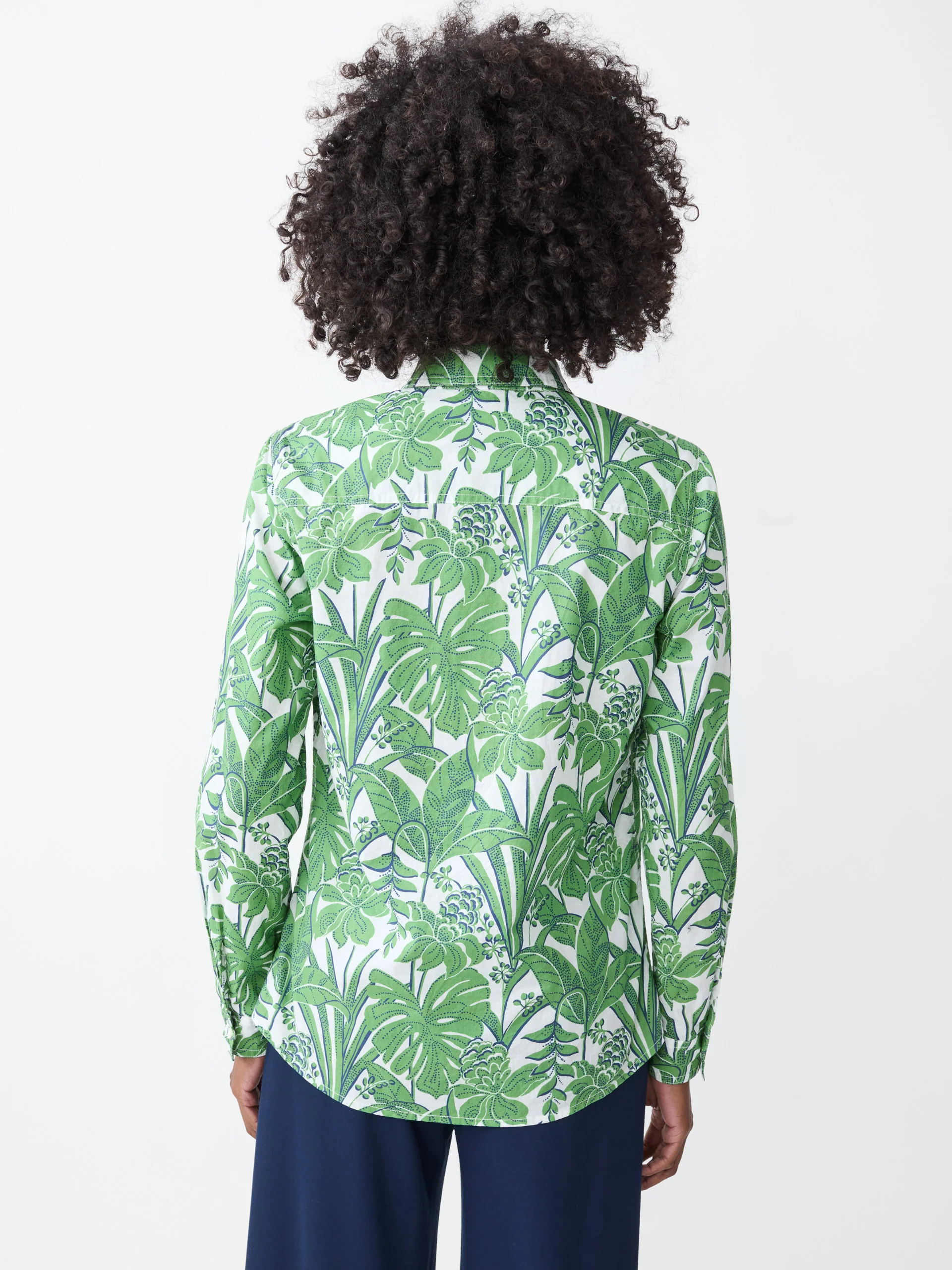 Lois Shirt in Field Blooms - Image 4
