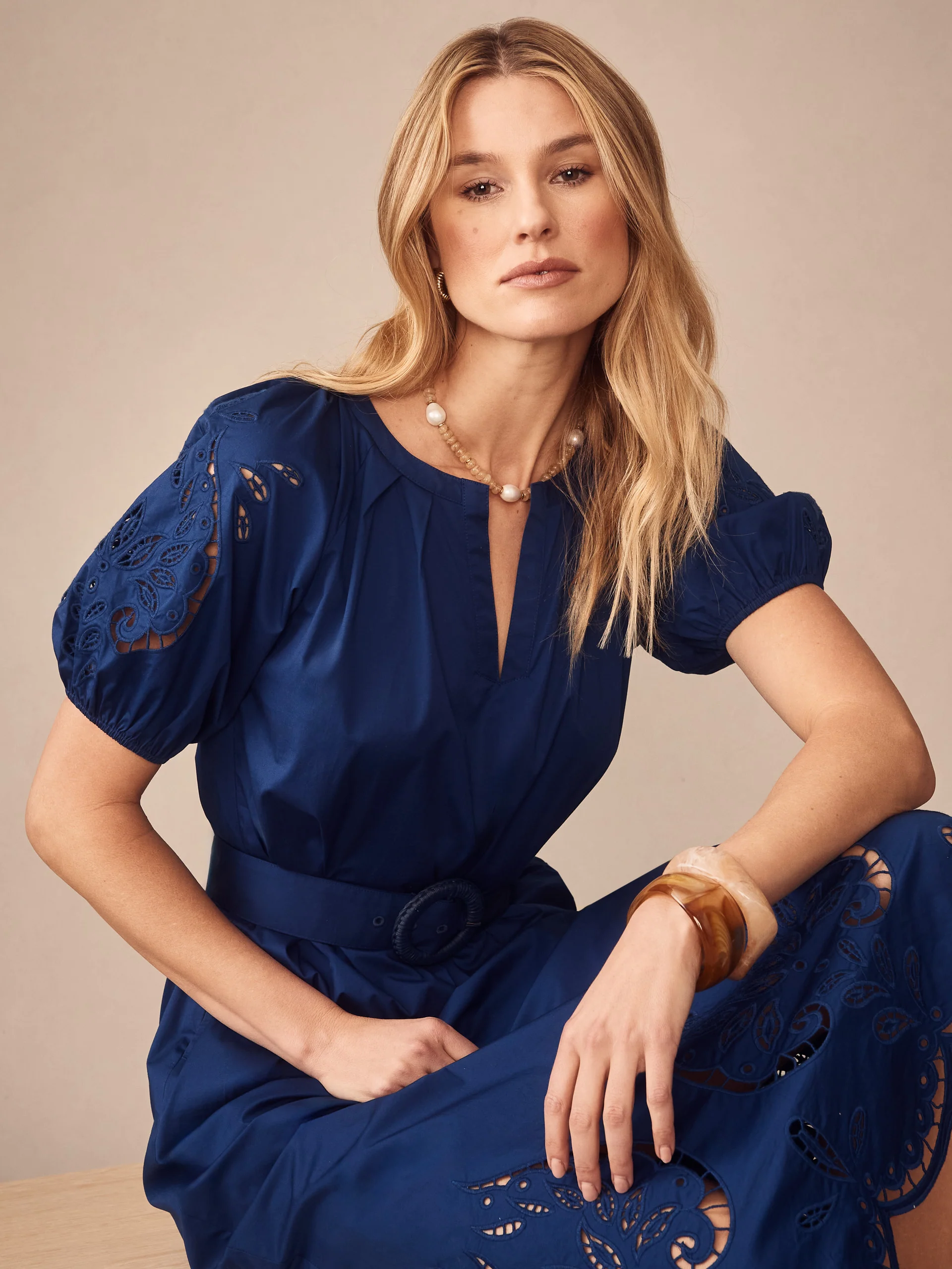 Marley Embroidered Dress - Image 3