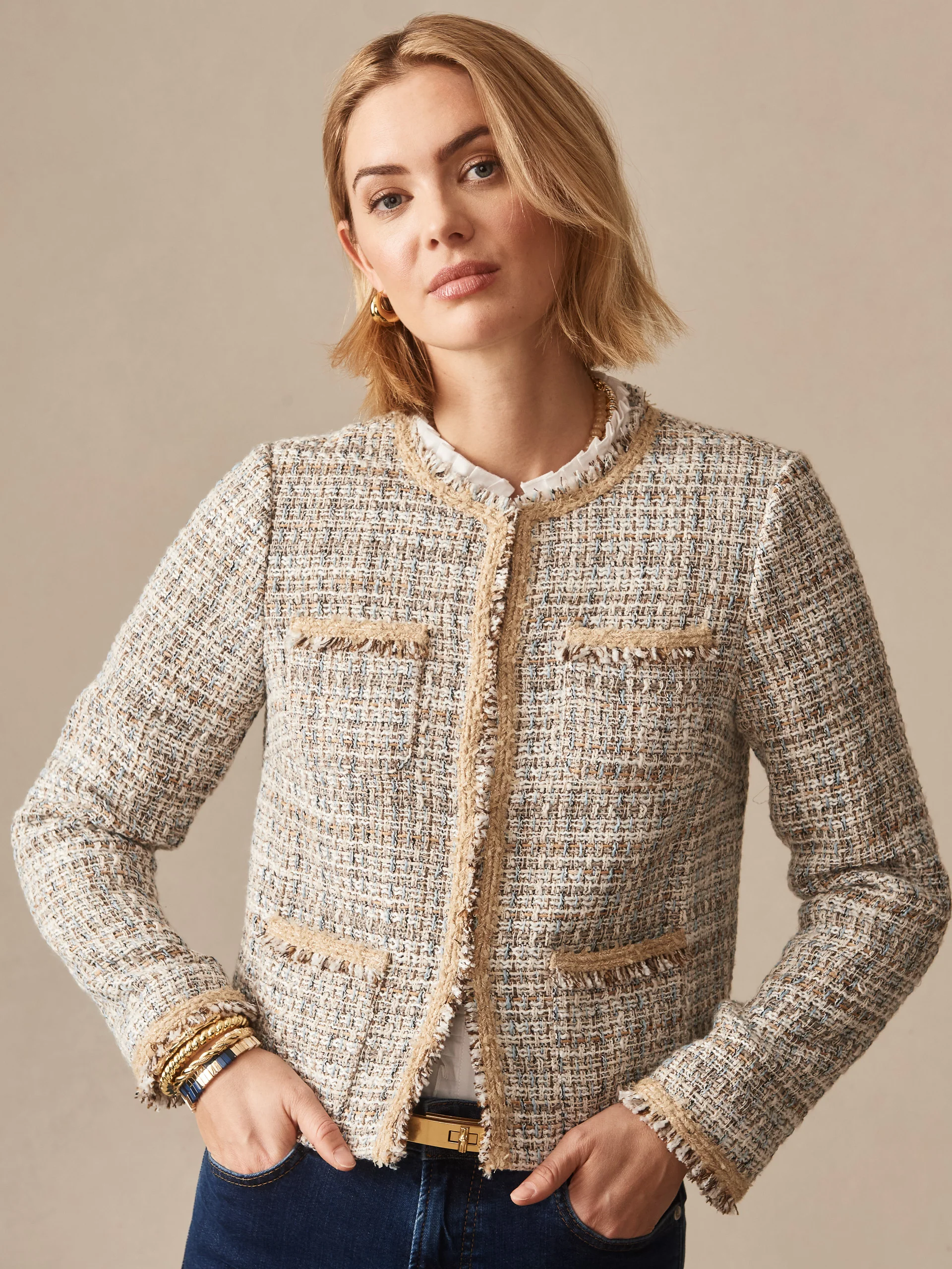 Martha Tweed Jacket - Image 3