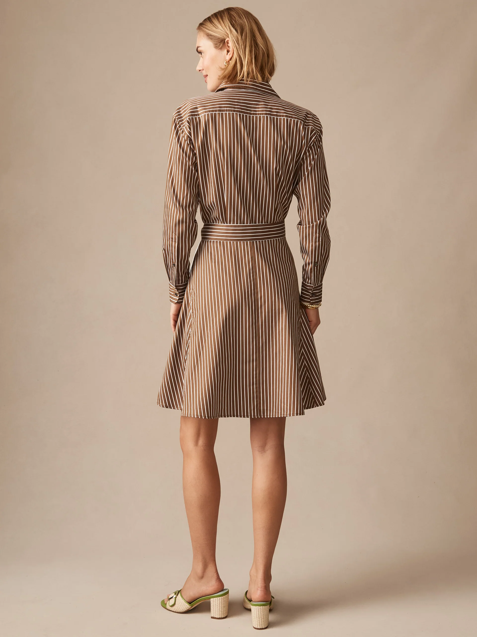 Mary Dress in Stripe - Image 4