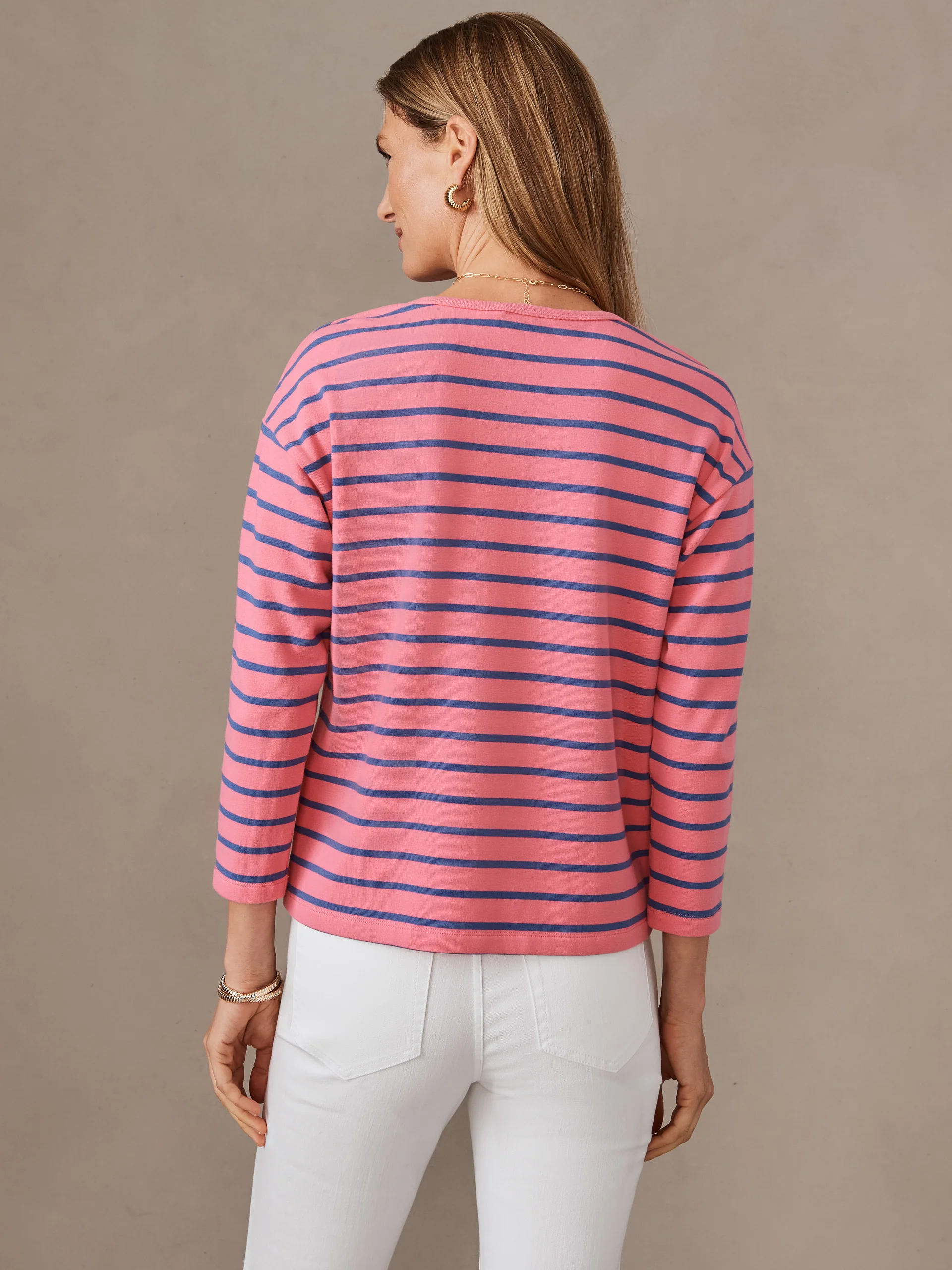 Nico Tee in Blazer Stripe - Image 3
