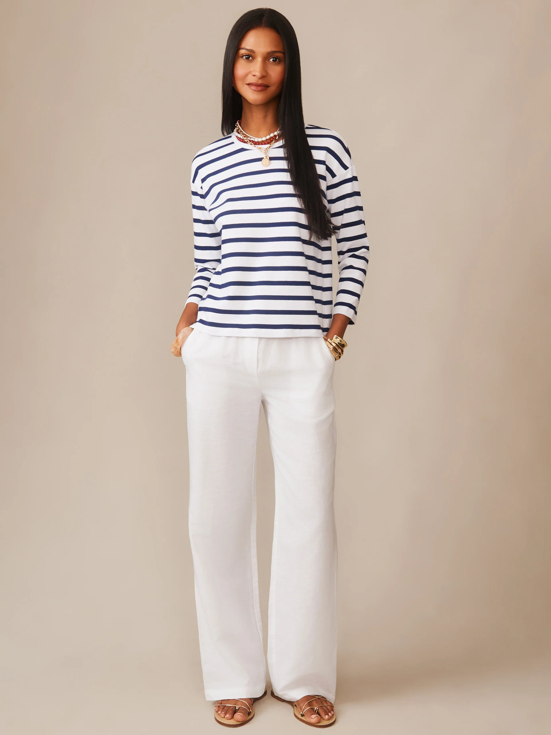 Nico Tee in Stripe - Image 3