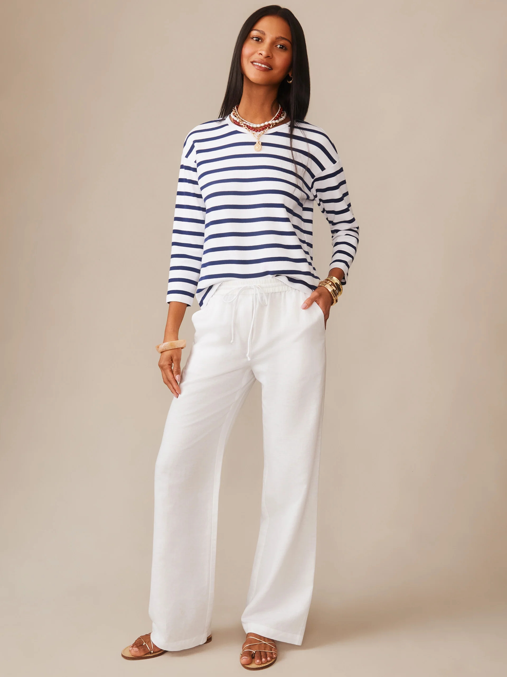 Nico Tee in Stripe - Image 4