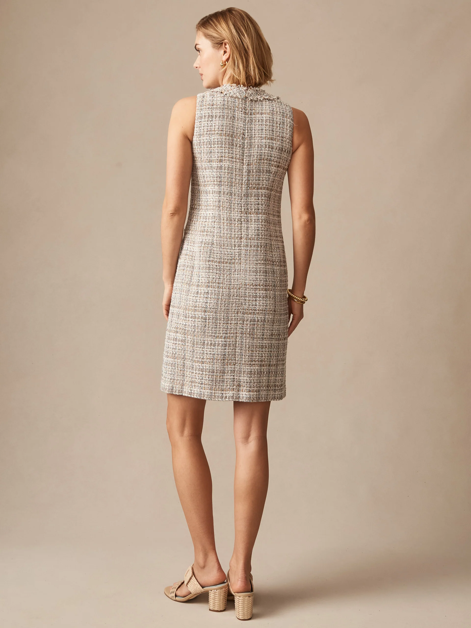 Regina Tweed Dress - Image 4