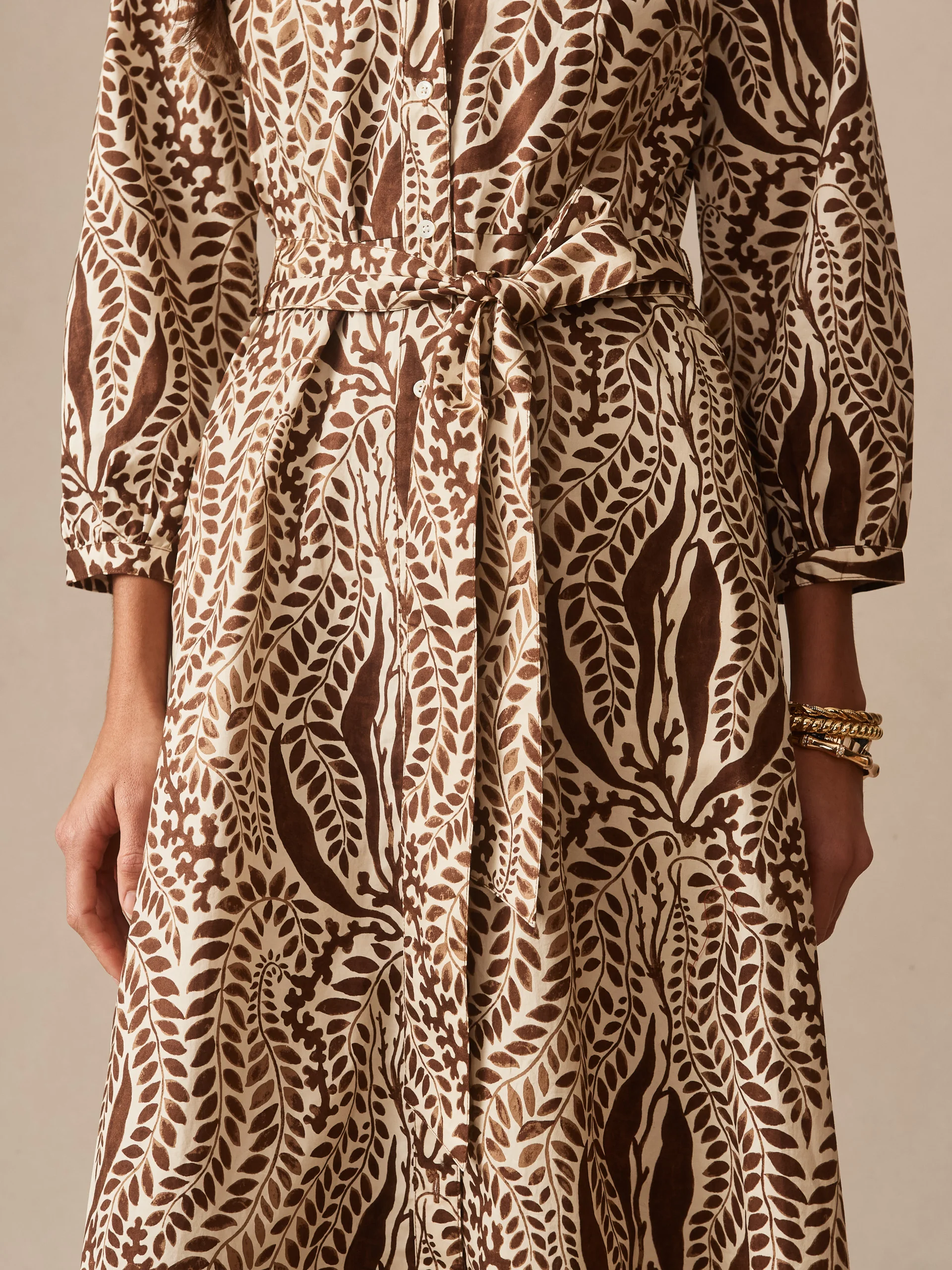 Sena Dress in Coral Current - Image 3
