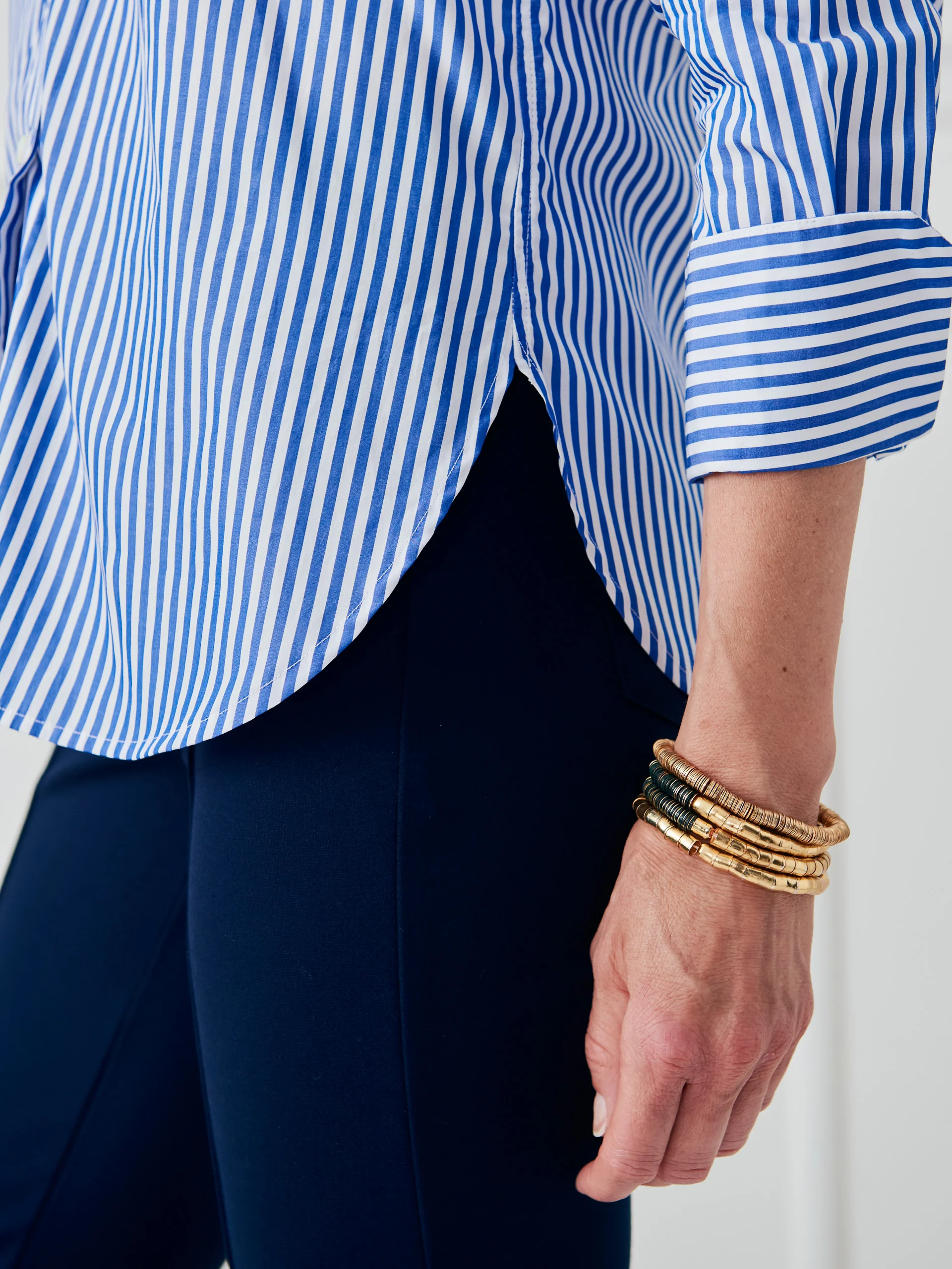 Sloane Shirt in Stripe - Image 3