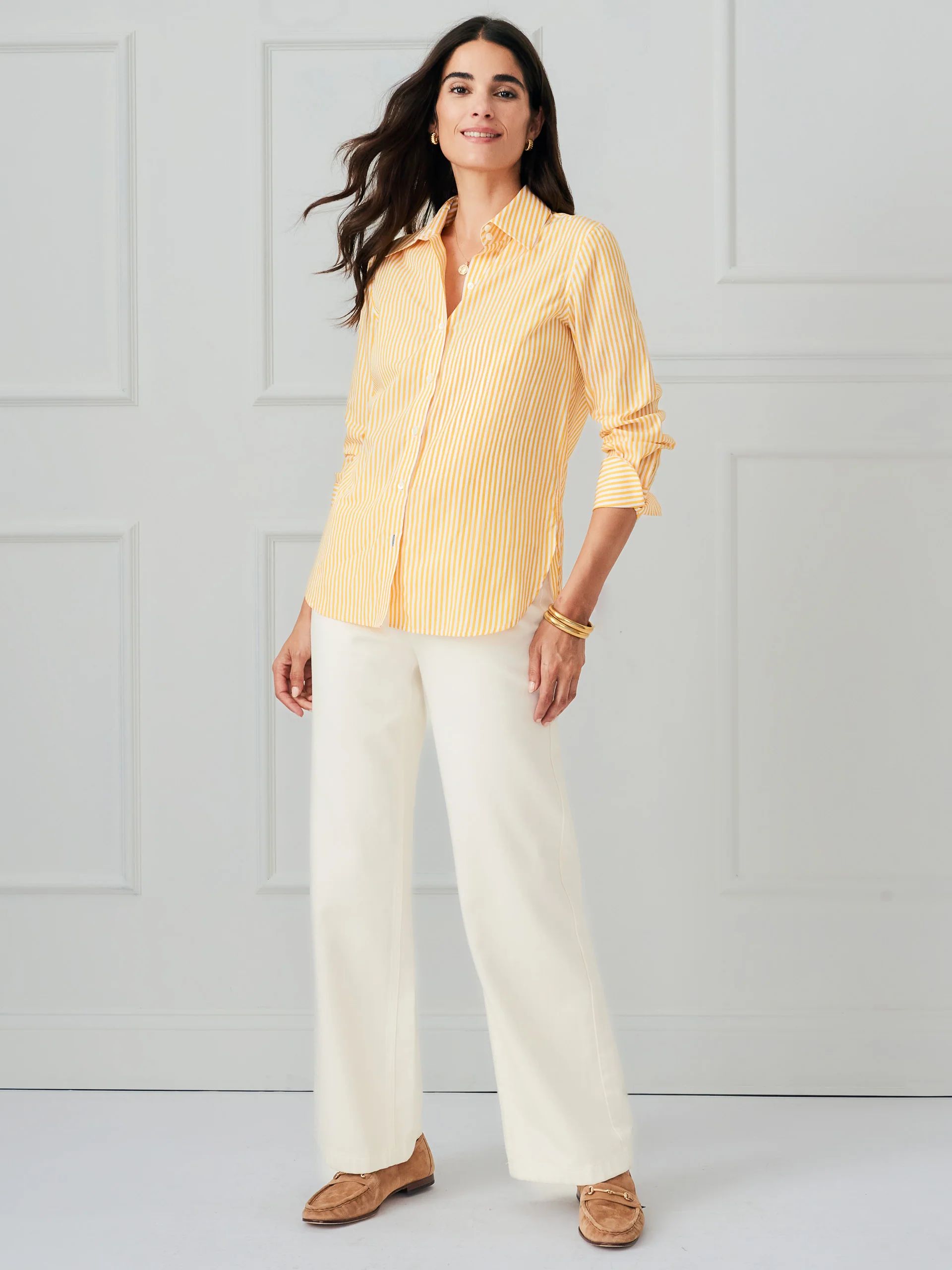 Sloane Shirt in Stripe - Image 3