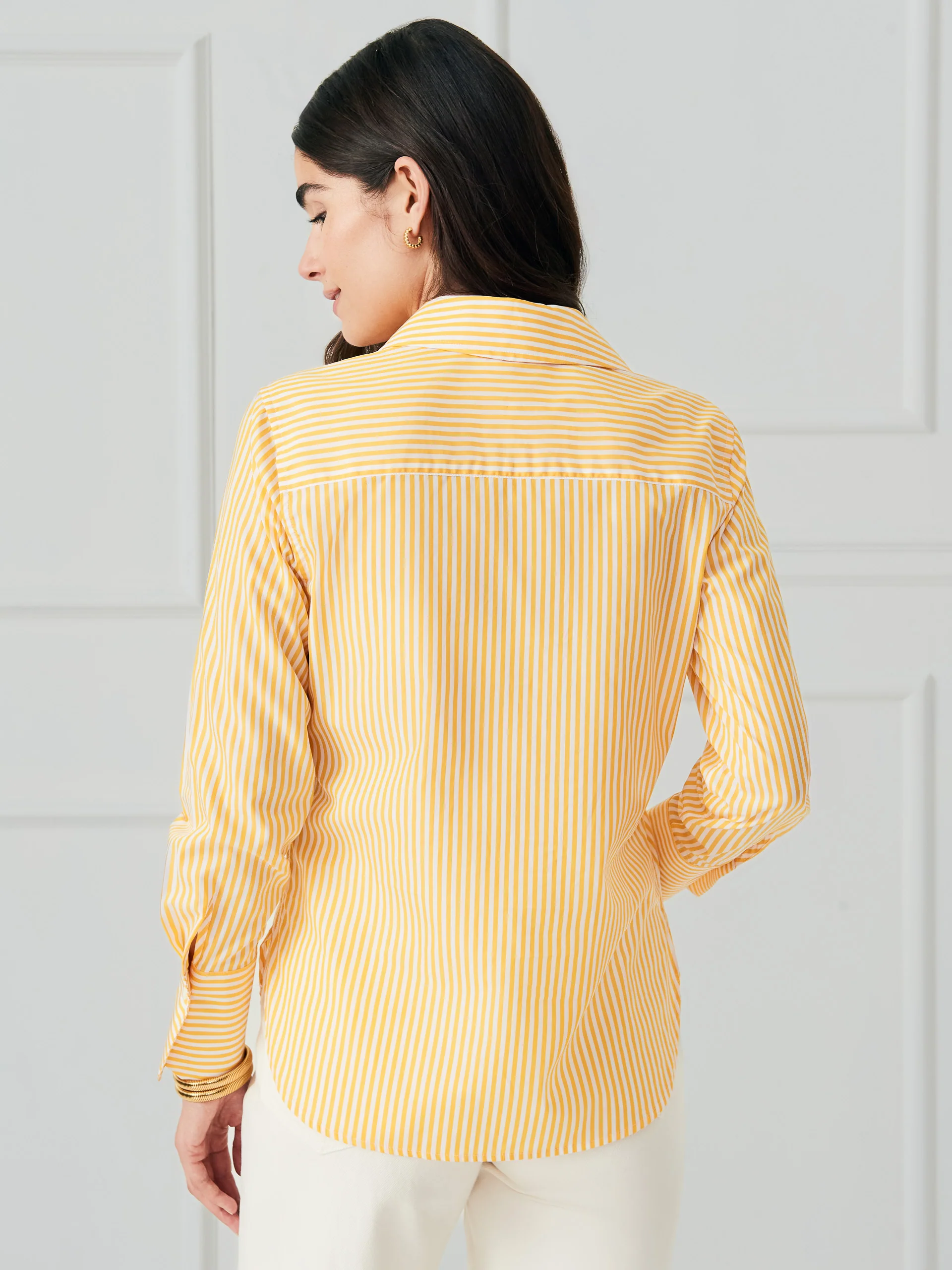 Sloane Shirt in Stripe - Image 5