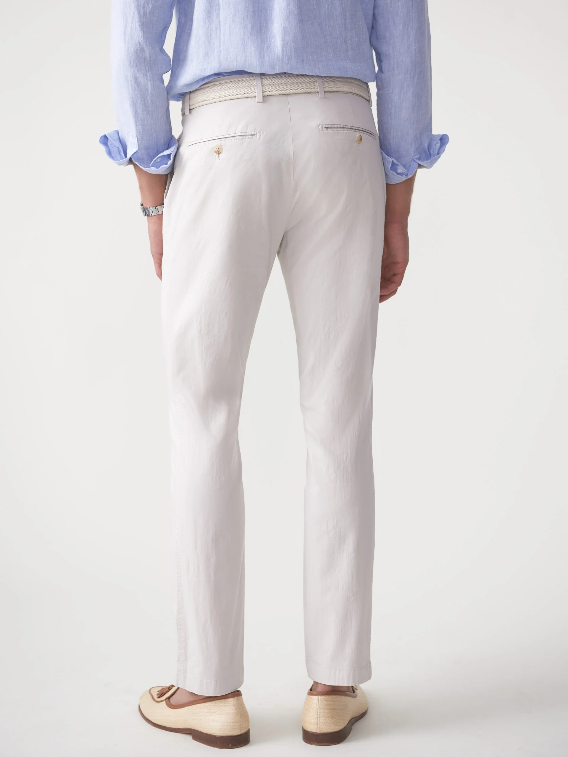 Taylor Straight-Fit Chino in Italian Twill - Image 3