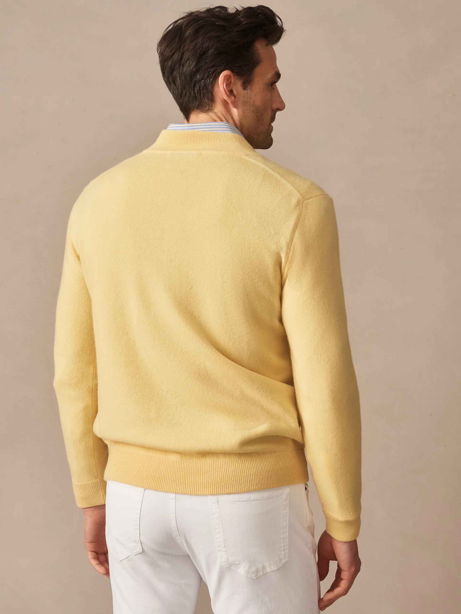 Twain Cashmere 1/4 Zip - Image 3