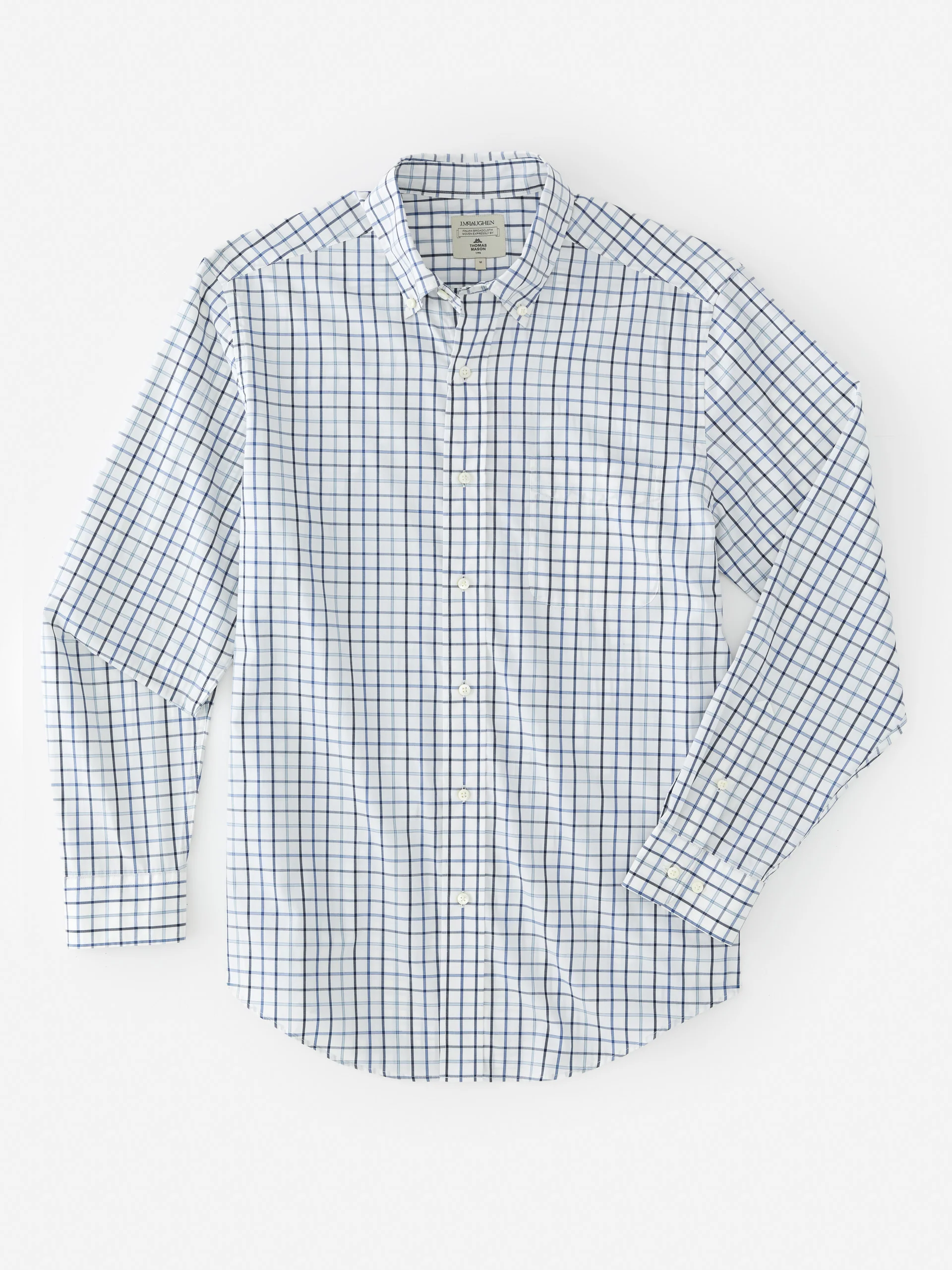 University Classic Fit Shirt in Tattersall - Image 3